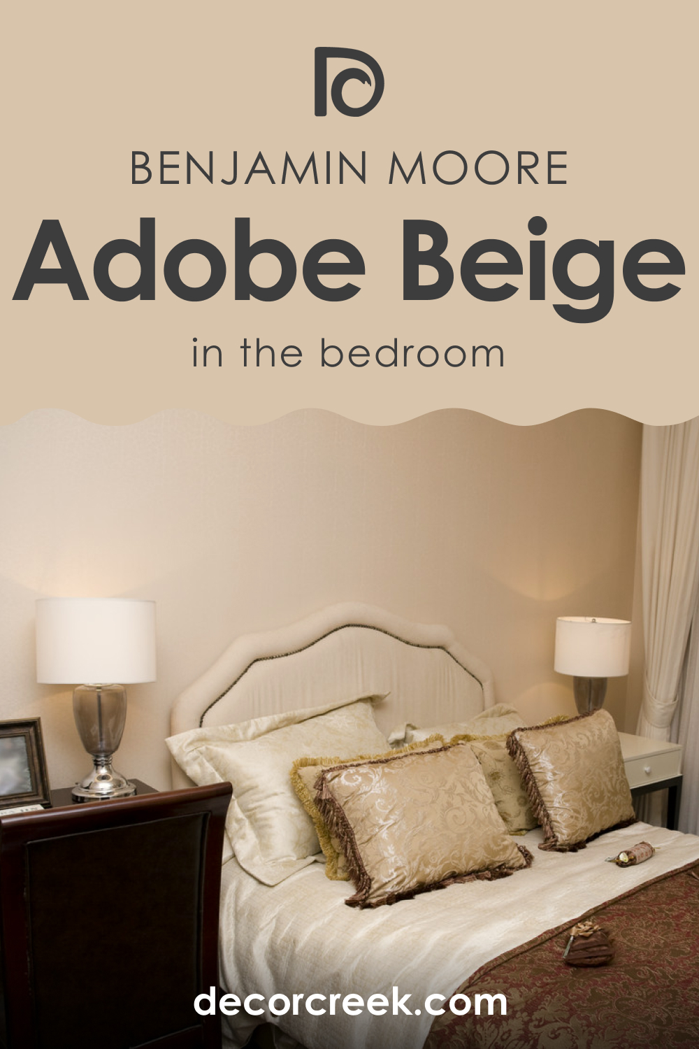 Adobe Beige AC-7 In the Bedroom
