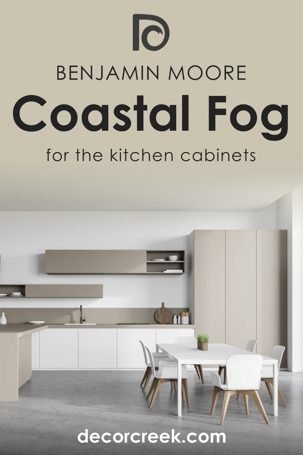 How to Use Coastal Fog AC-1 on the Kitchen Cabinets?
