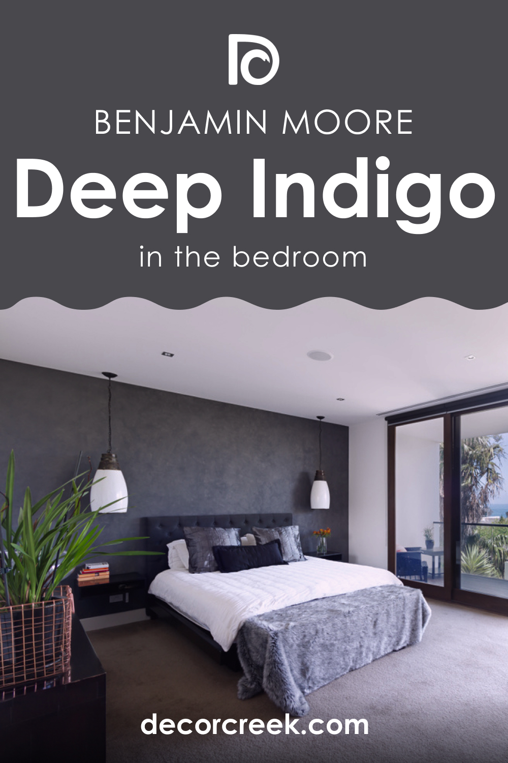Deep Indigo 1442 in the Bedroom