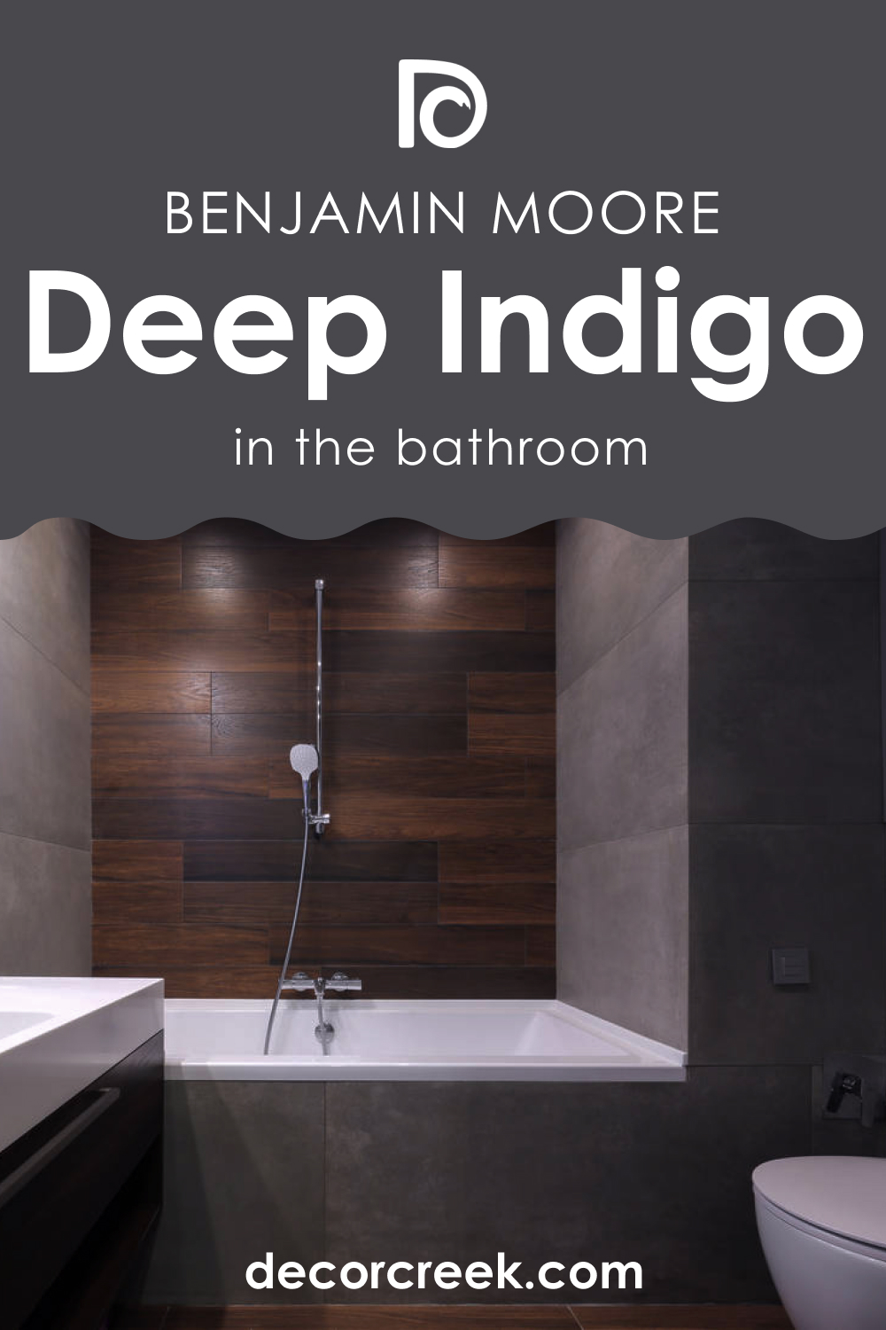 Deep Indigo 1442 in the Bathroom