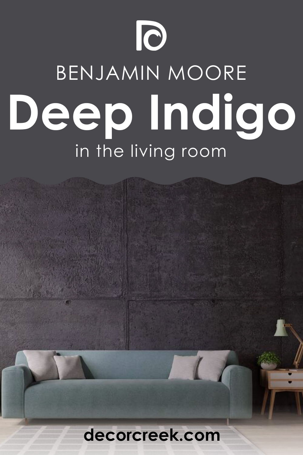 Deep Indigo 1442 in the Living Room