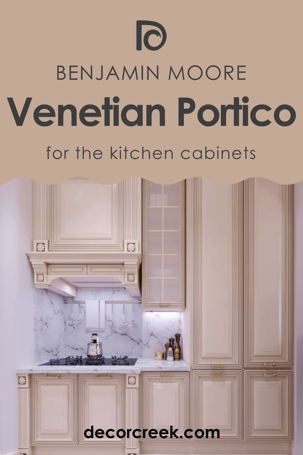 How to Use Venetian Portico AF-185 on Kitchen Cabinets?