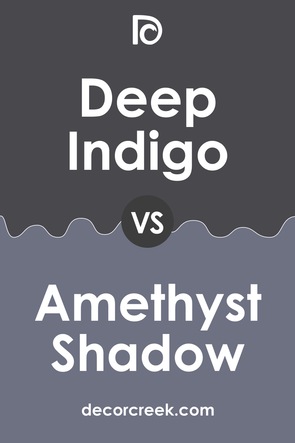 Deep Indigo 1442 vs. BM 1441 Amethyst Shadow