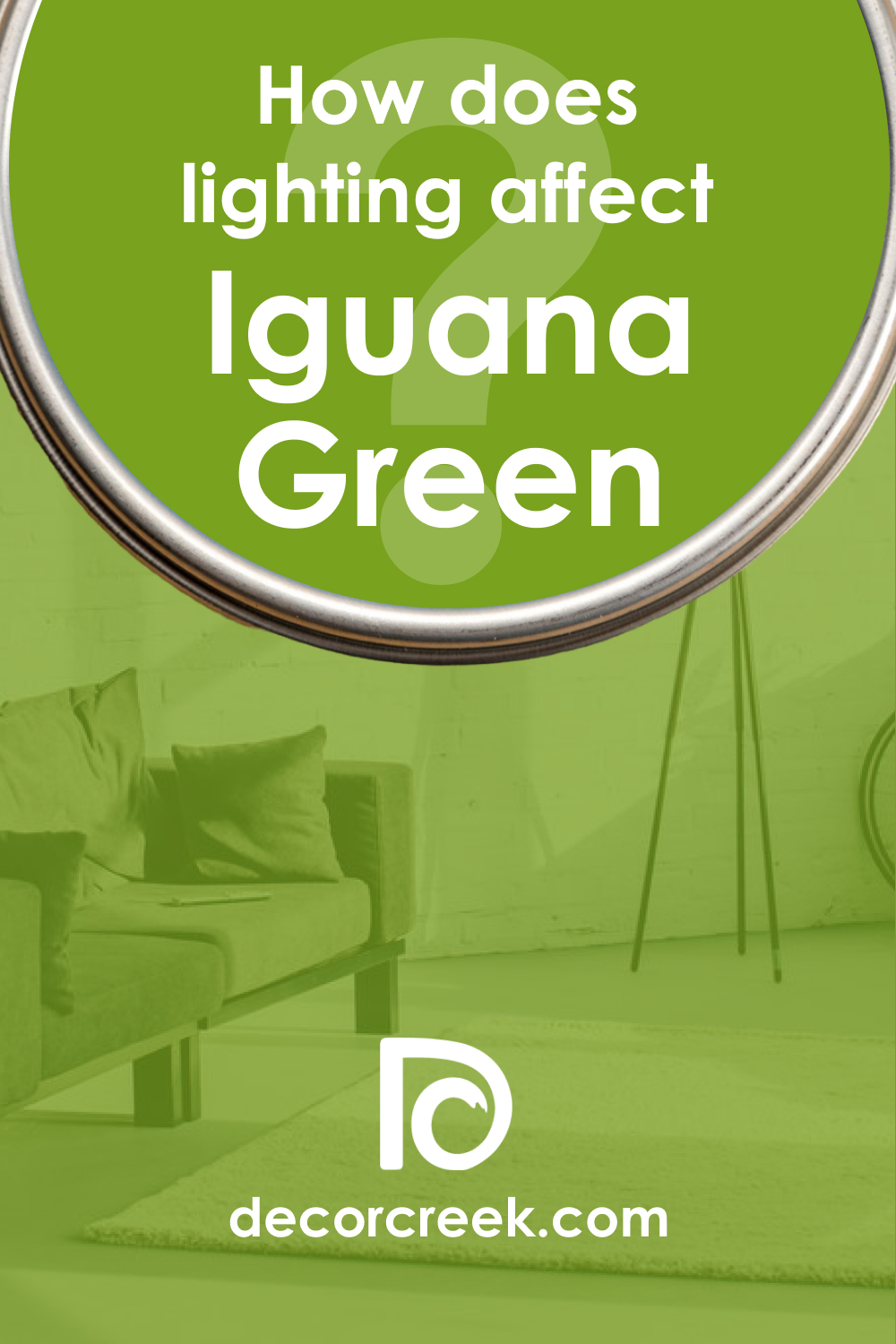 How Does Lighting Affect Iguana Green 2028-10?