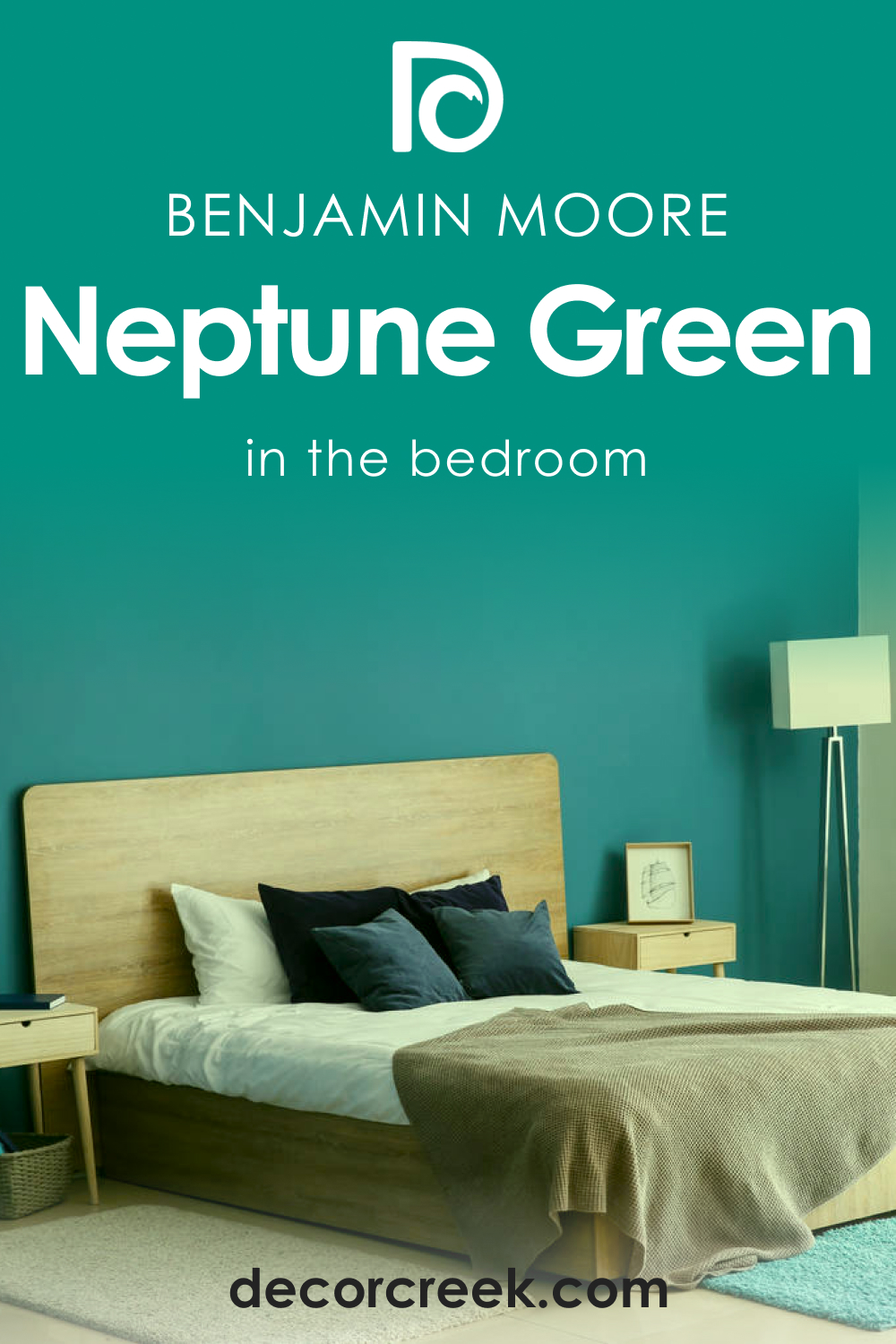 Neptune Green 658 in the Bedroom