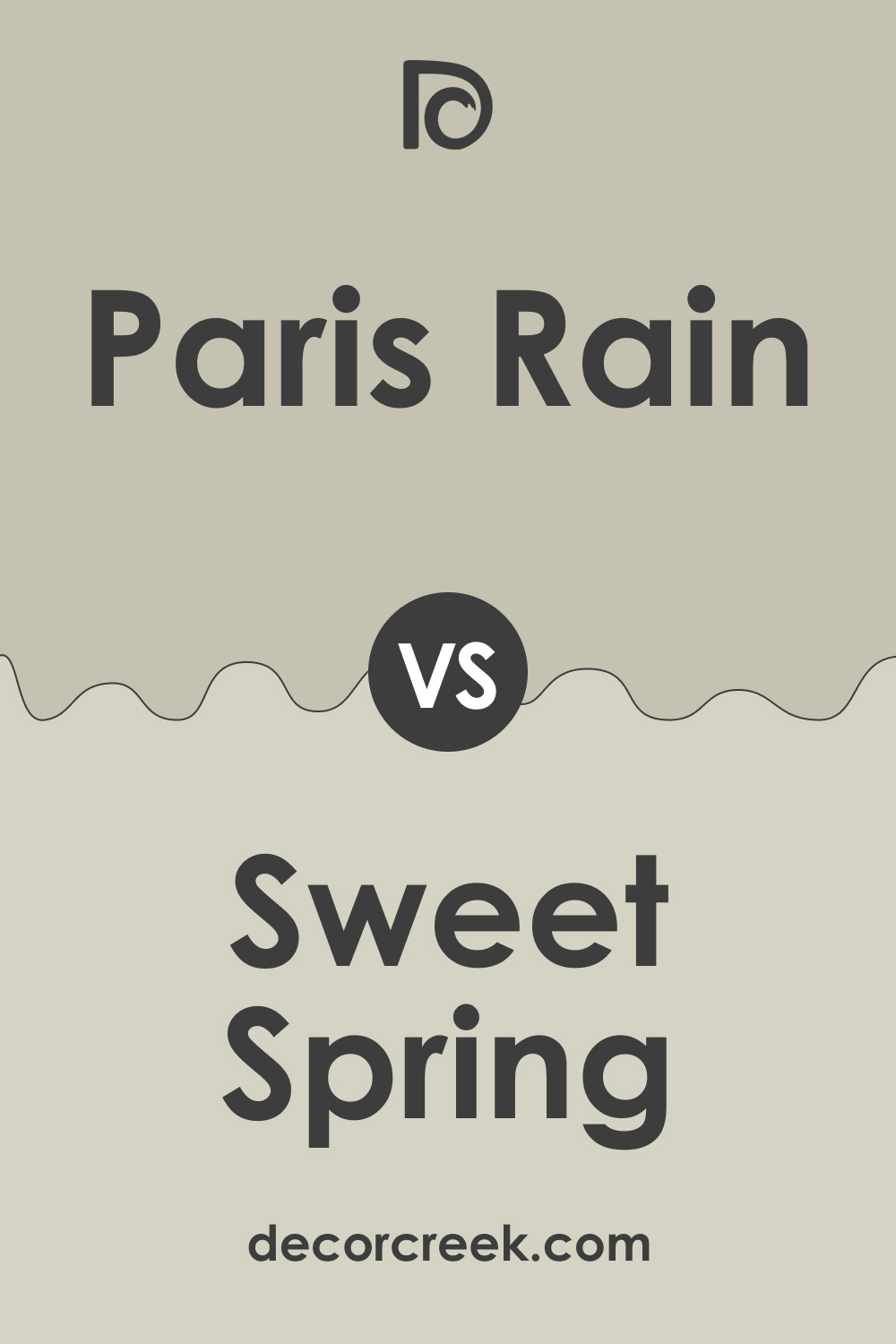 Paris Rain 1501 vs. BM 1500 Sweet Spring