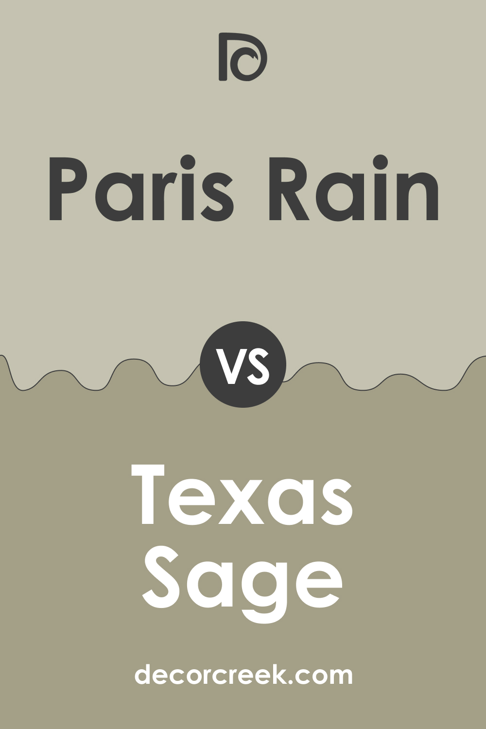 Paris Rain 1501 vs. BM 1503 Texas Sage