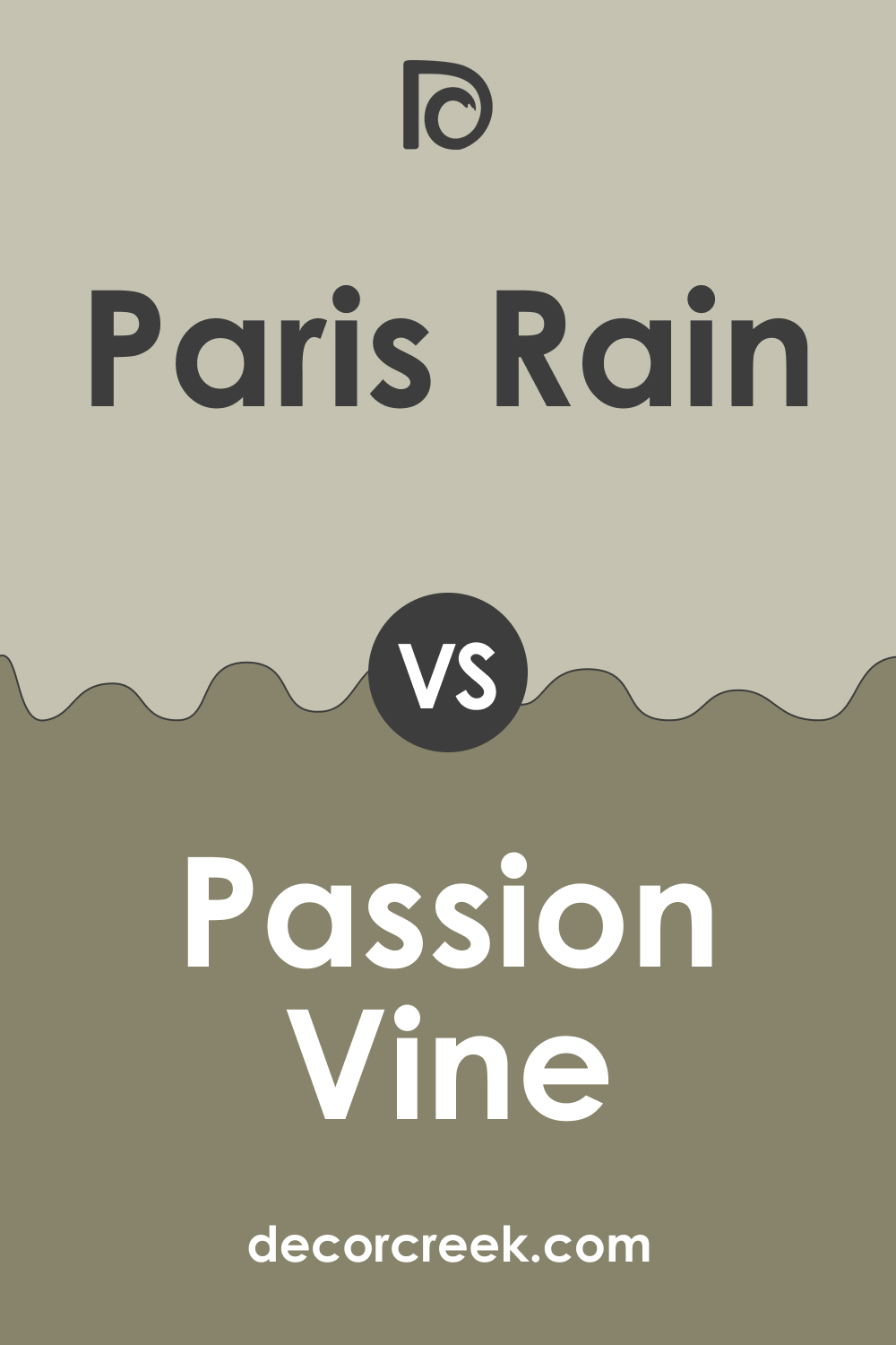 Paris Rain 1501 vs. BM 1504 Passion Vine
