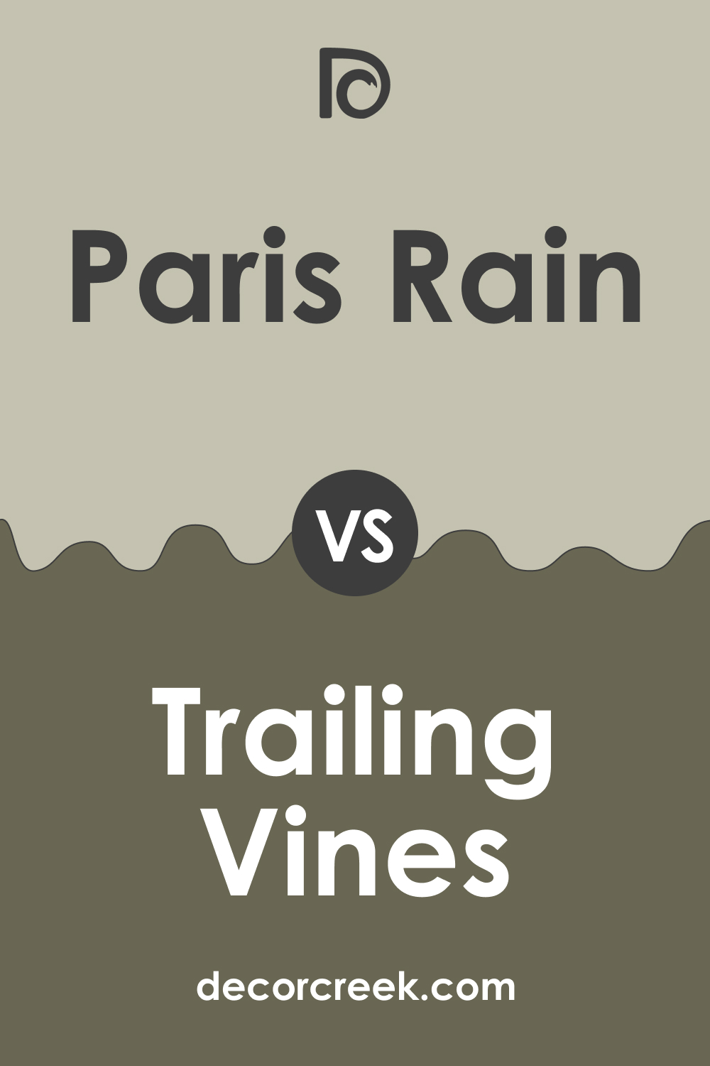 Paris Rain 1501 vs. BM 1505 Trailing Vines