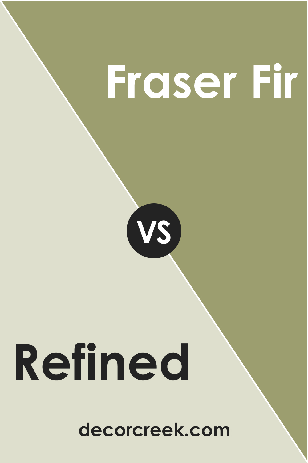 Refined AF-75 vs. BM 503 Fraser Fir