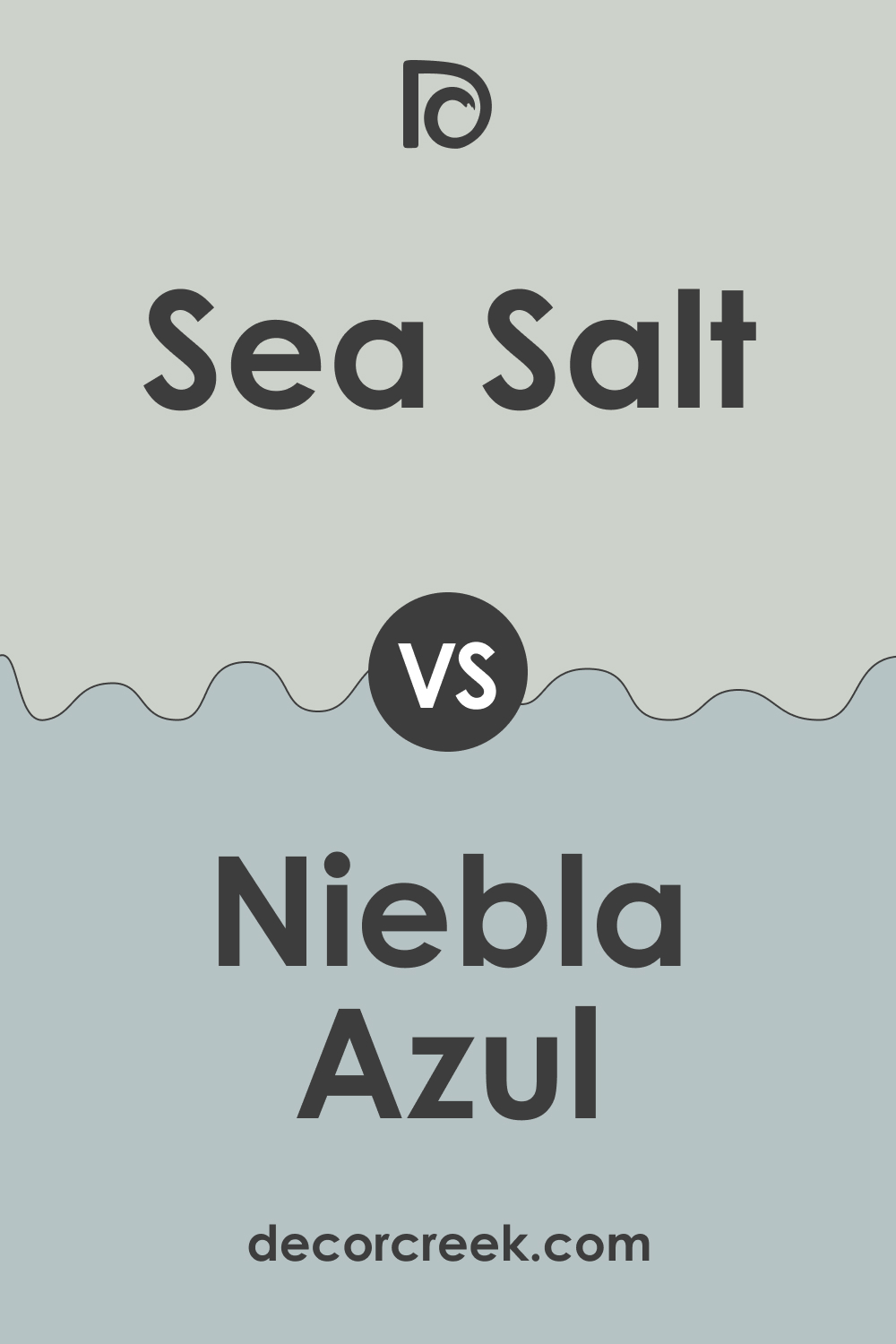 Sea Salt SW 6204 vs Niebla Azul SW 9137