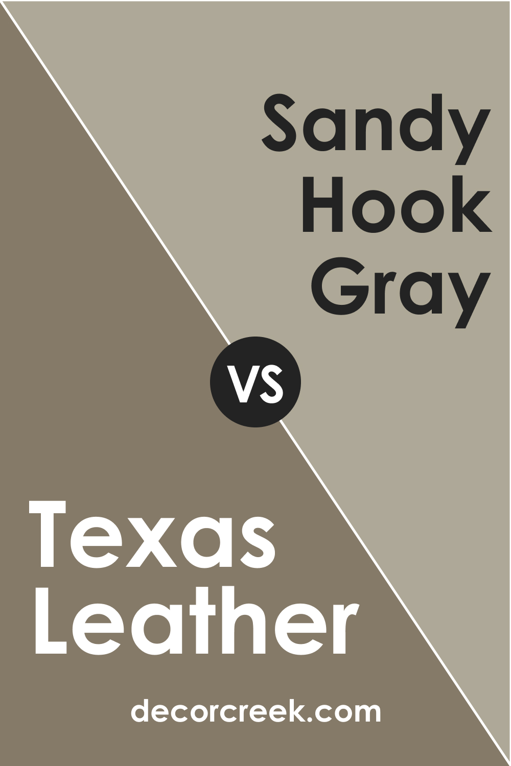 Texas Leather AC-3 vs. HC-108 Sandy Hook Gray