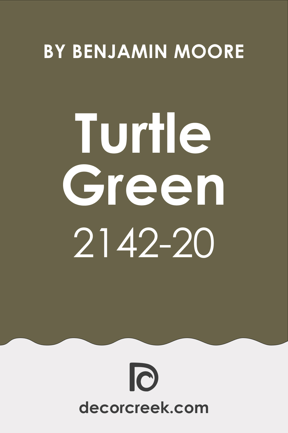 Turtle Green 2142-20 Paint Color by Benjamin Moore