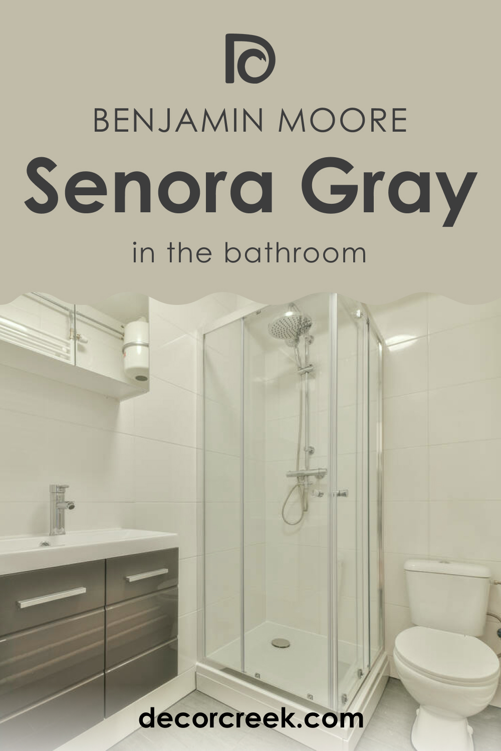 Senora Gray 1530 in the Bathroom