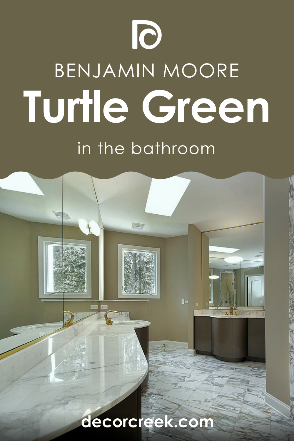 Turtle Green 2142-20 in the Bathroom