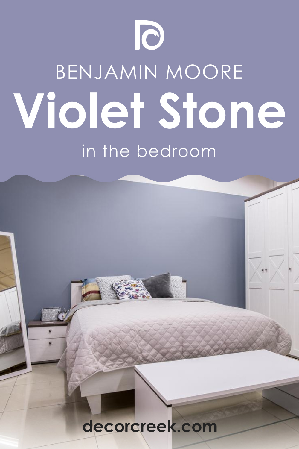 Violet Stone 2069-40 in the Bedroom