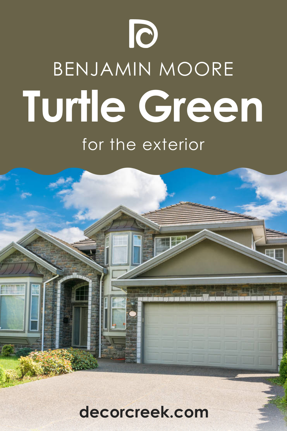Turtle Green 2142-20 for an Exterior