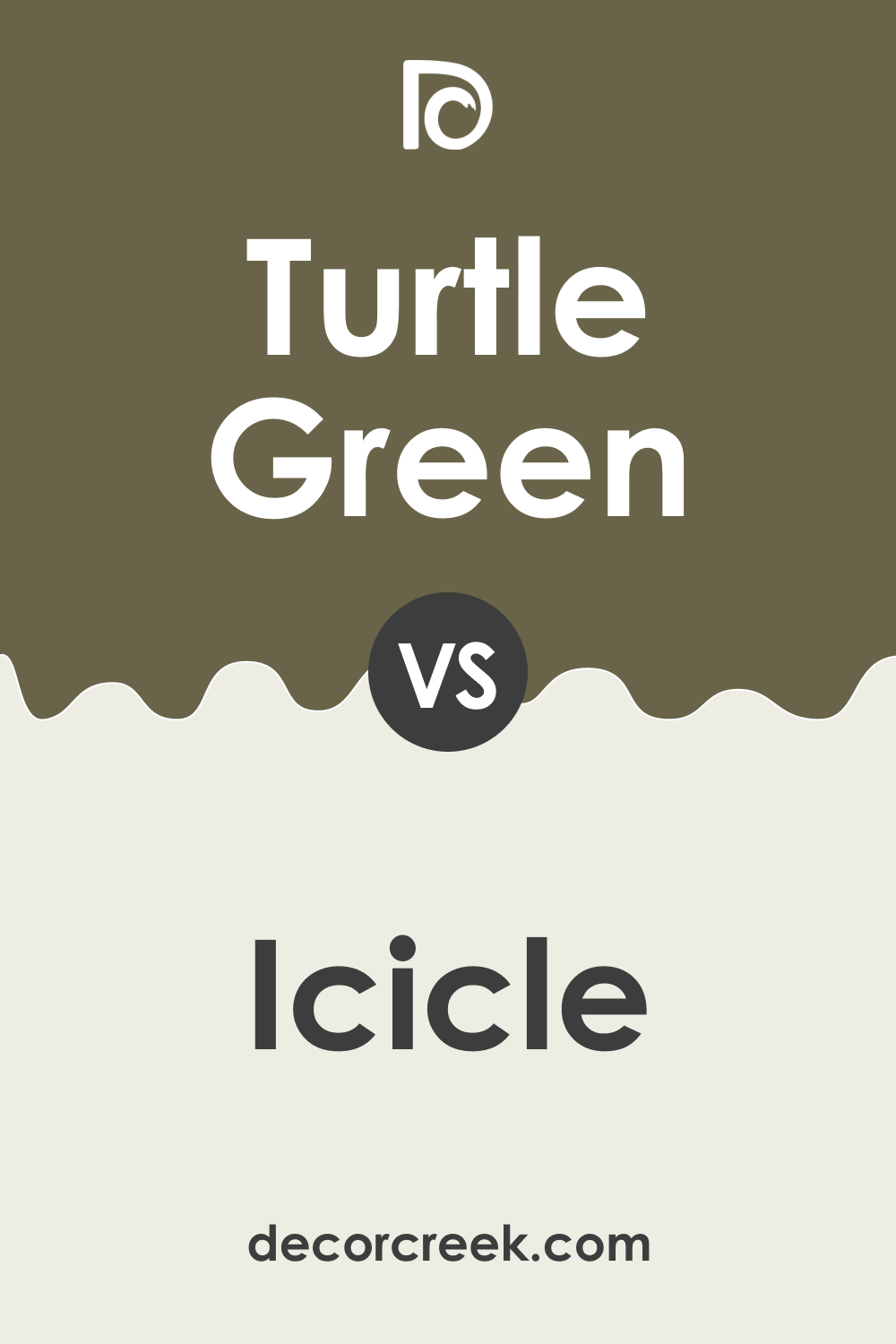 Turtle Green 2142-20 vs. BM 2142-70 Icicle