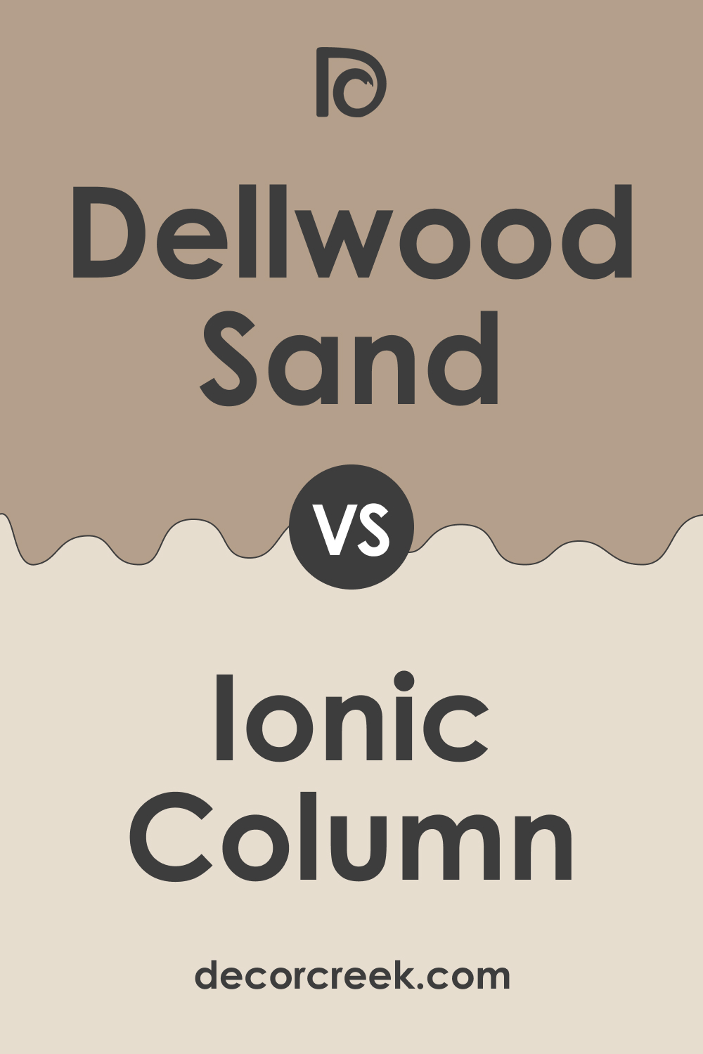 Dellwood Sand 1019 vs. BM 1016 Ionic Column