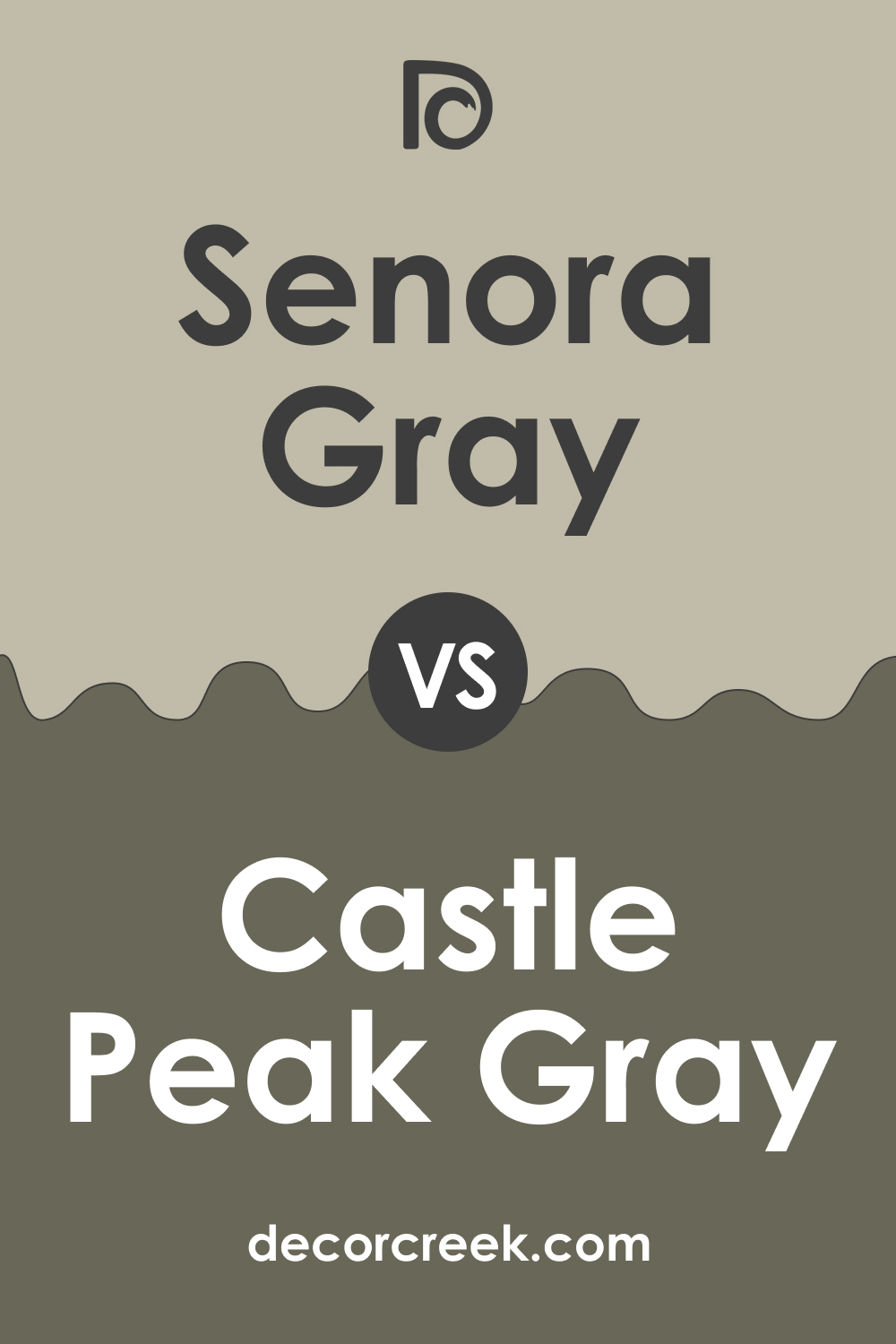 Senora Gray 1530 vs. BM 1561 Castle Peak Gray