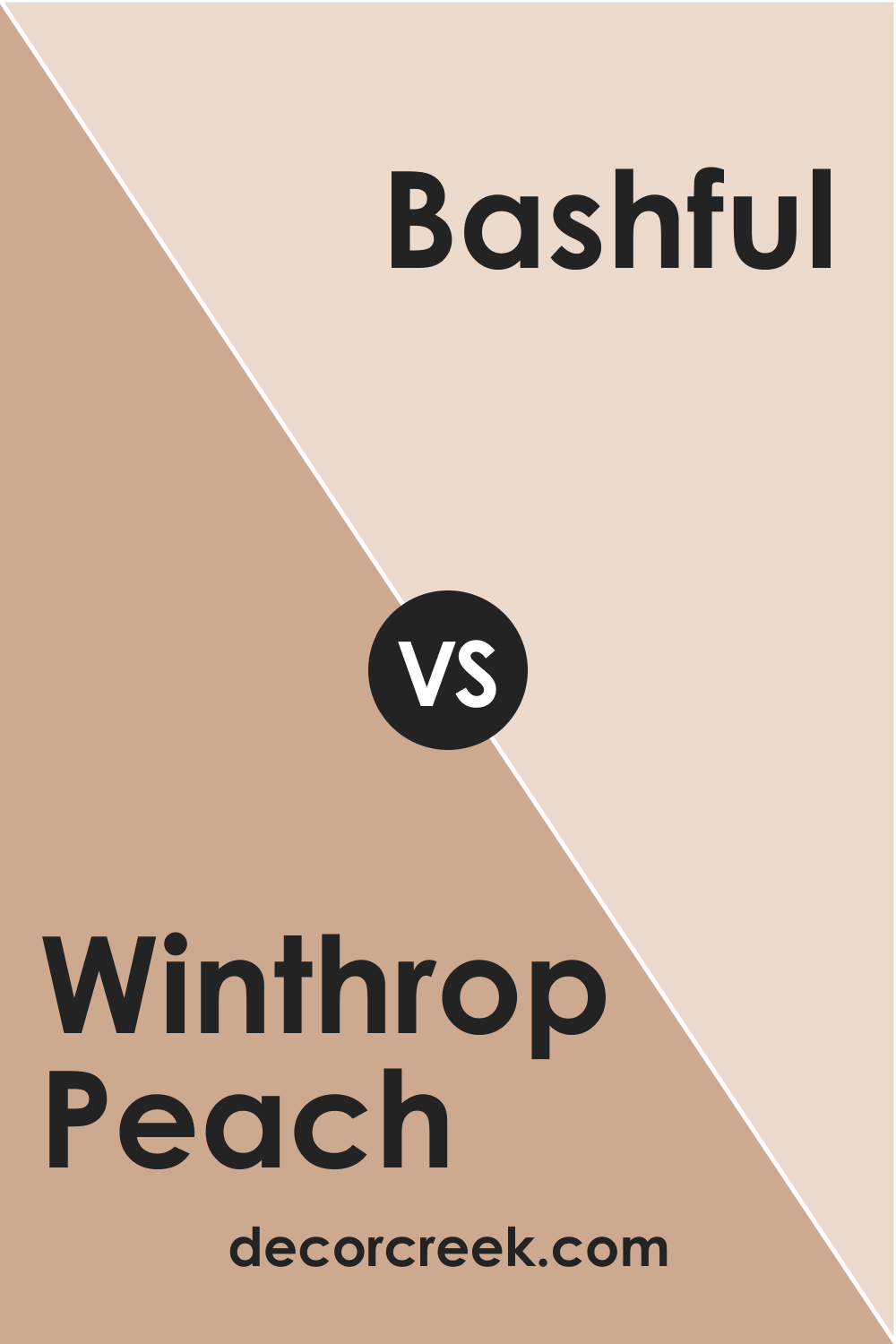Winthrop Peach HC-55 vs. BM 1171 Bashful
