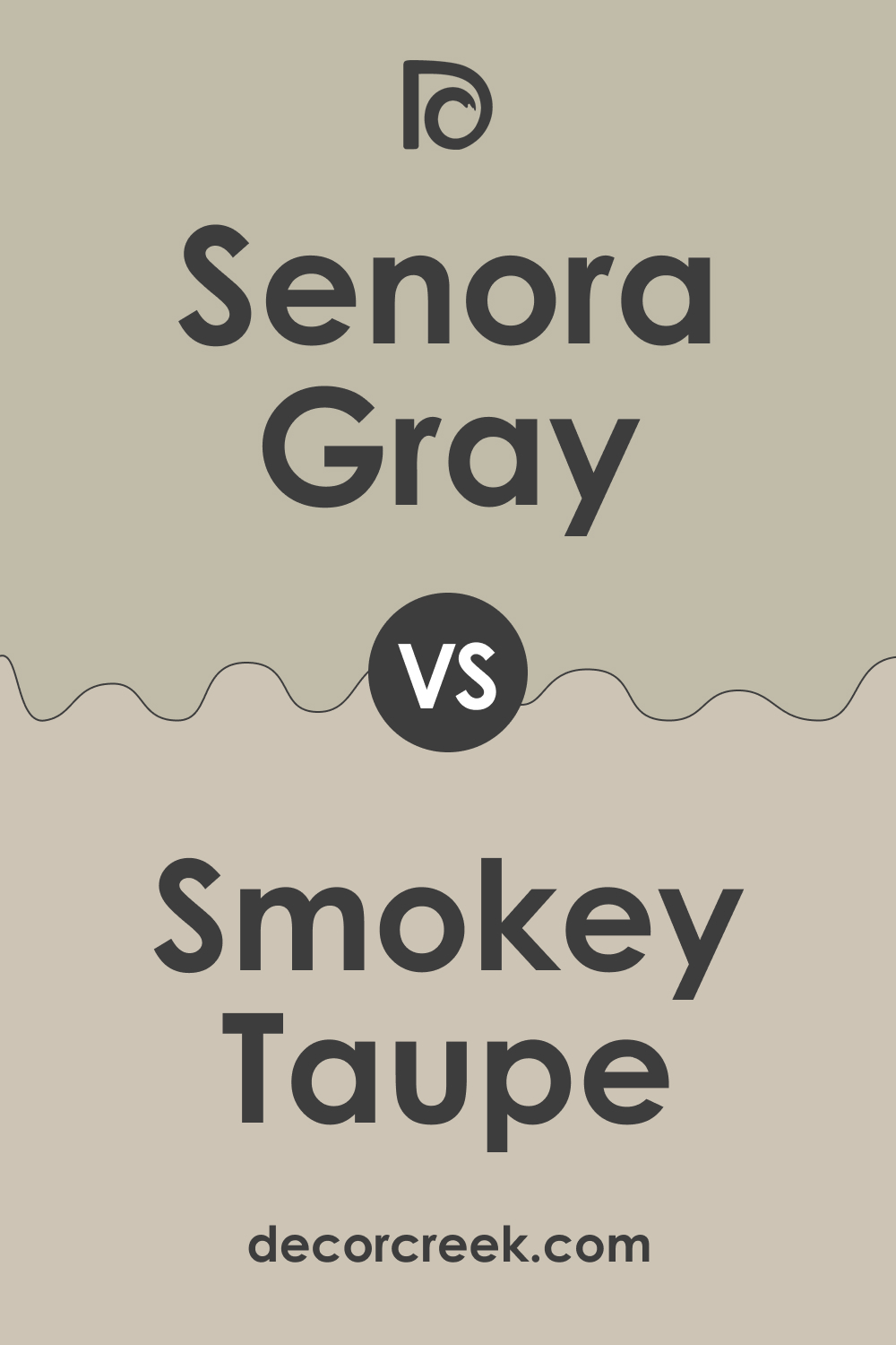 Senora Gray 1530 vs. BM 983 Smokey Taupe