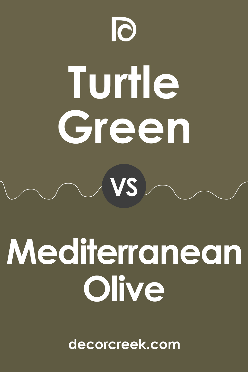 Turtle Green 2142-20 vs. BM 2142-10 Mediterranean Olive