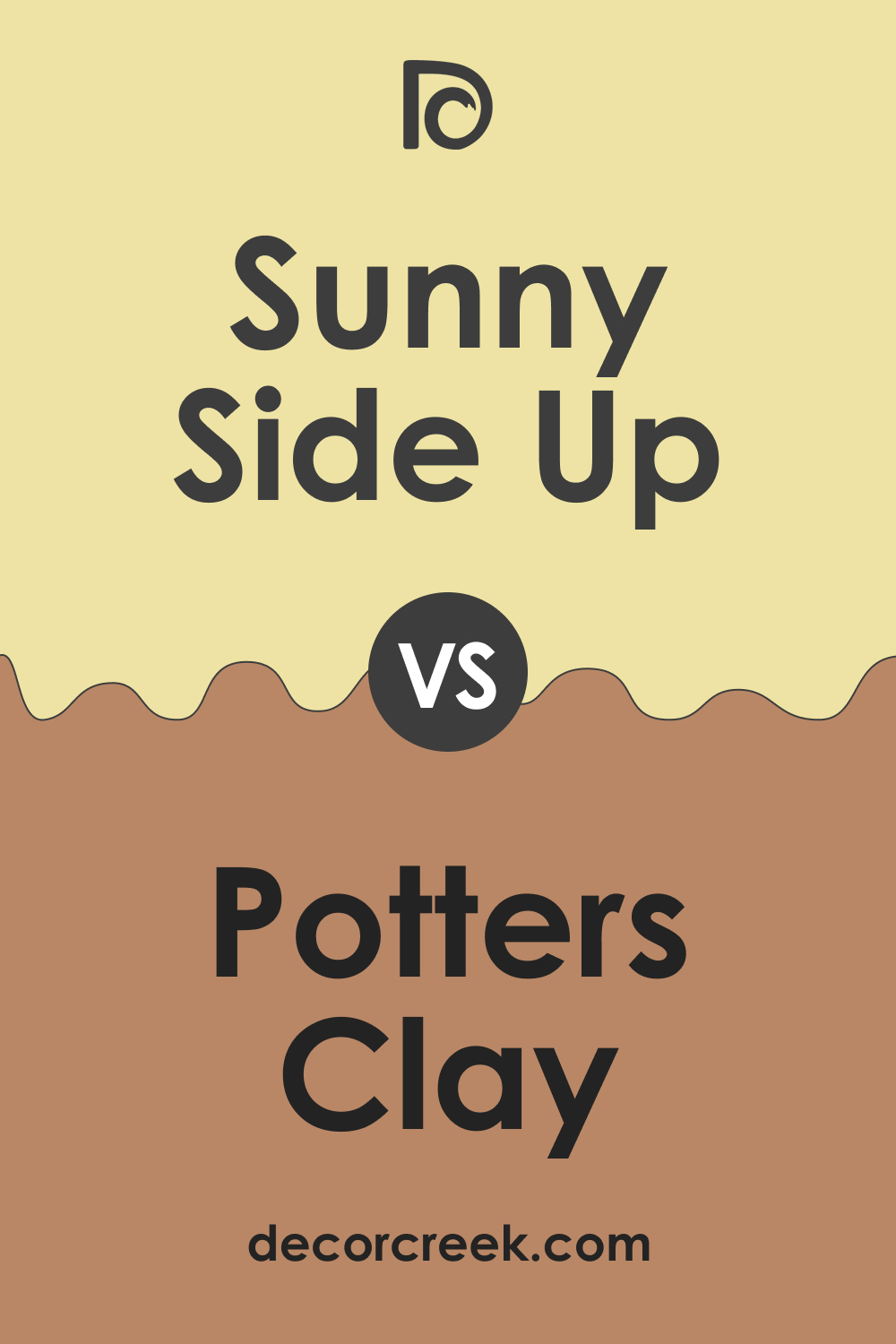 Sunny Side Up 367 vs. BM Potters Clay 1221