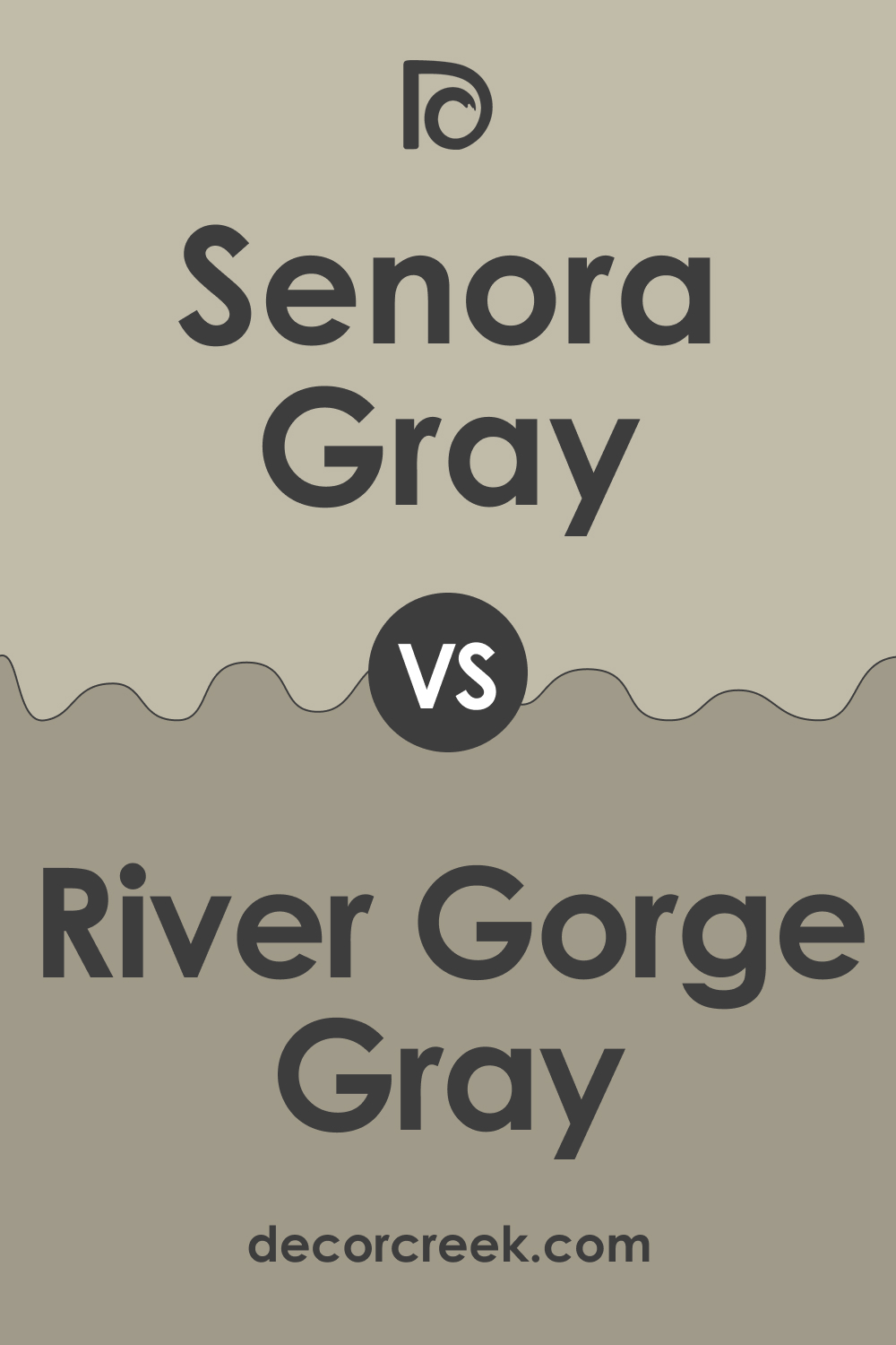 Senora Gray 1530 vs. BM 1537 River Gorge Gray