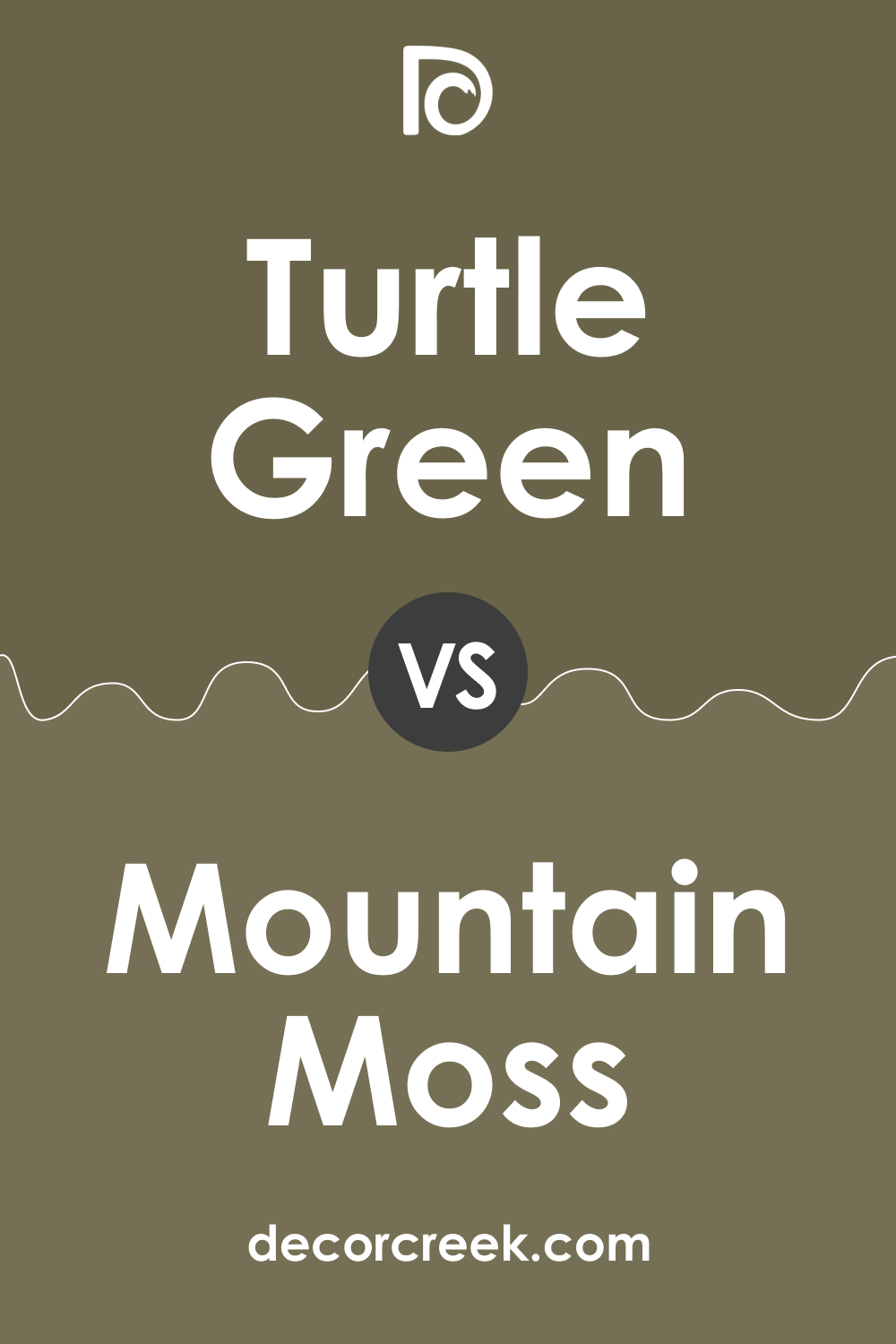 Turtle Green 2142-20 vs. BM 2142-30 Mountain Moss
