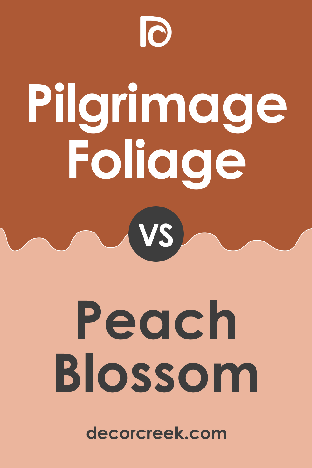 Pilgrimage Foliage 2175-20 vs. BM 2175-50 Peach Blossom