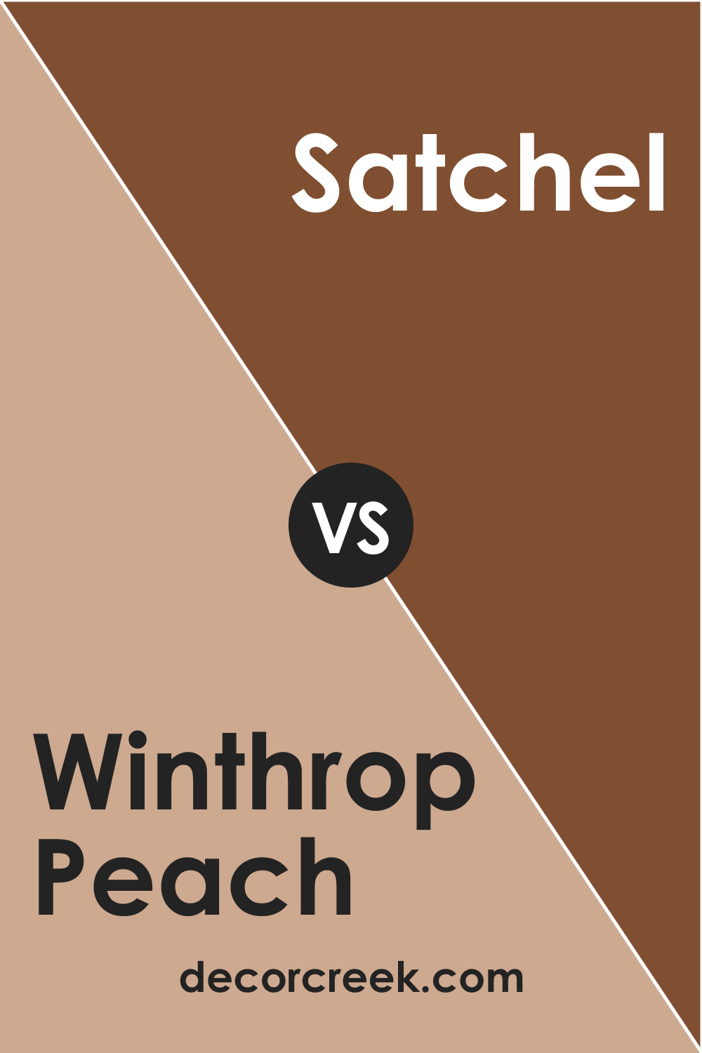 Winthrop Peach HC-55 vs. AF-240 Satchel