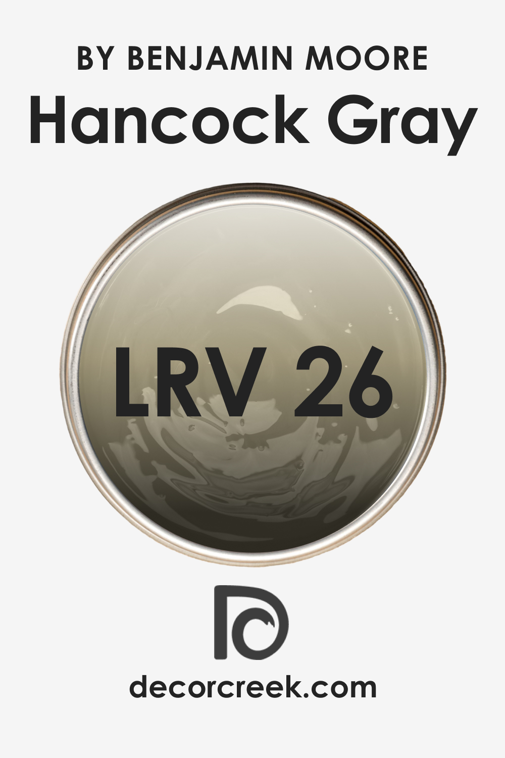 LRV of Hancock Gray HC-97