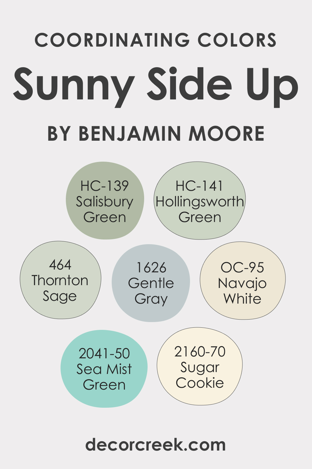 Coordinating Colors of Sunny Side Up 367