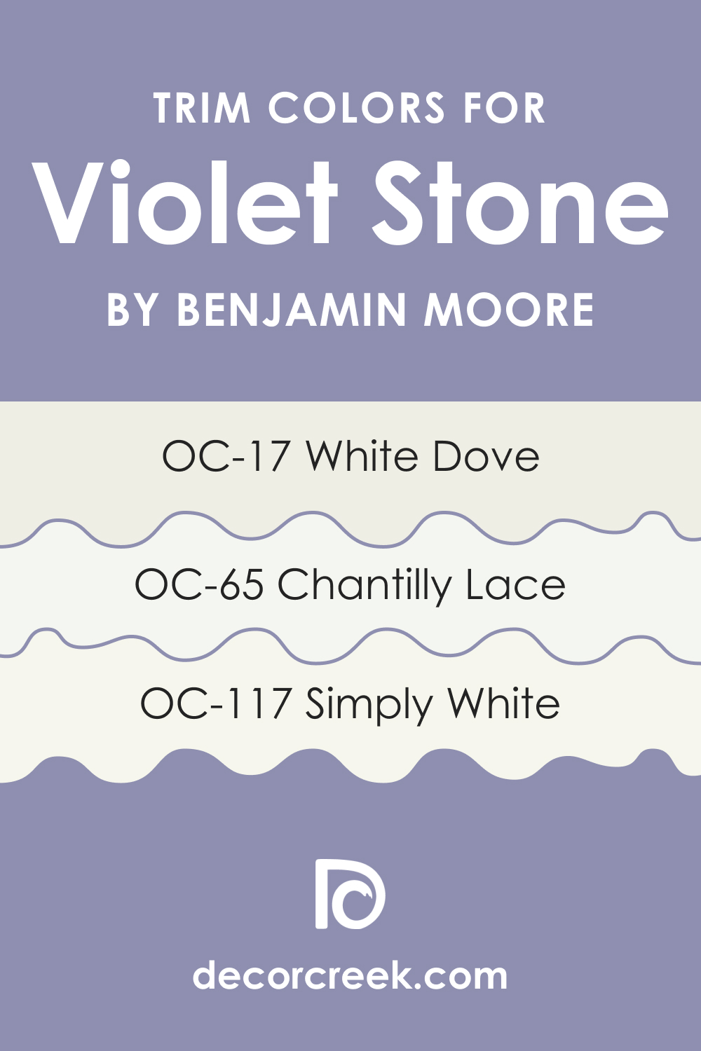 Trim Colors of Violet Stone 2069-40