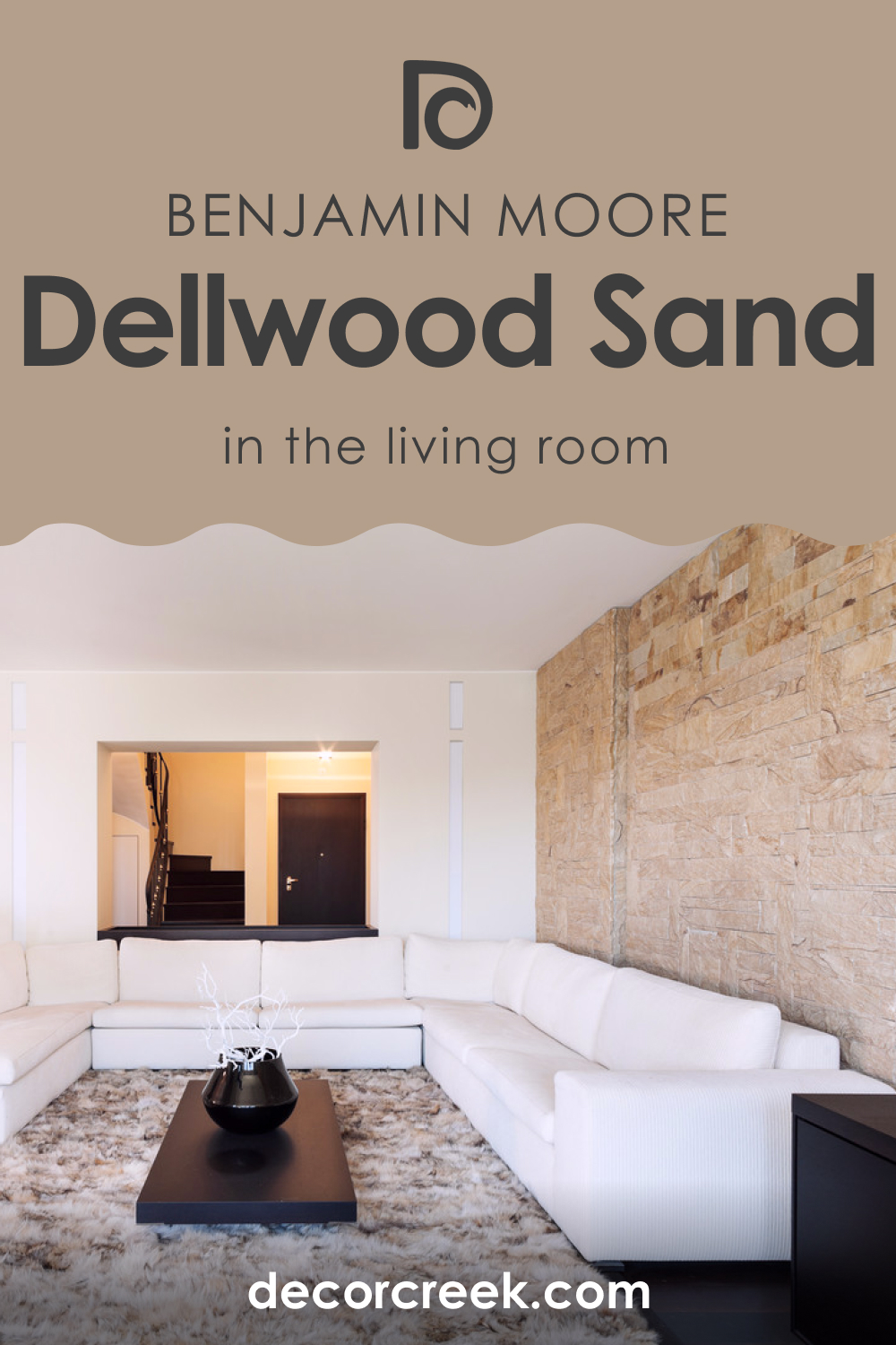 Dellwood Sand 1019 in the Living Room