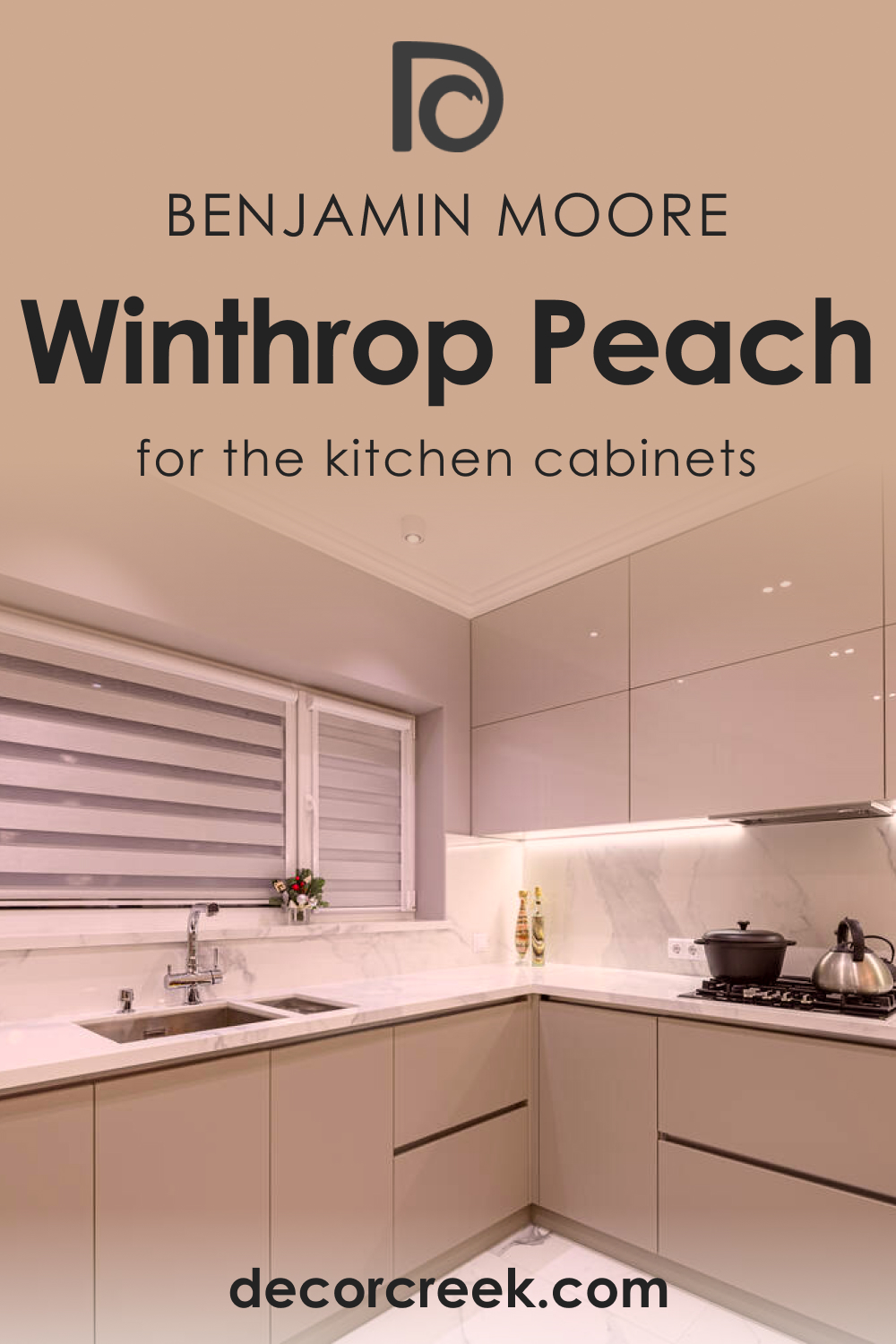 Winthrop Peach HC-55 for Kitchen Cabinets
