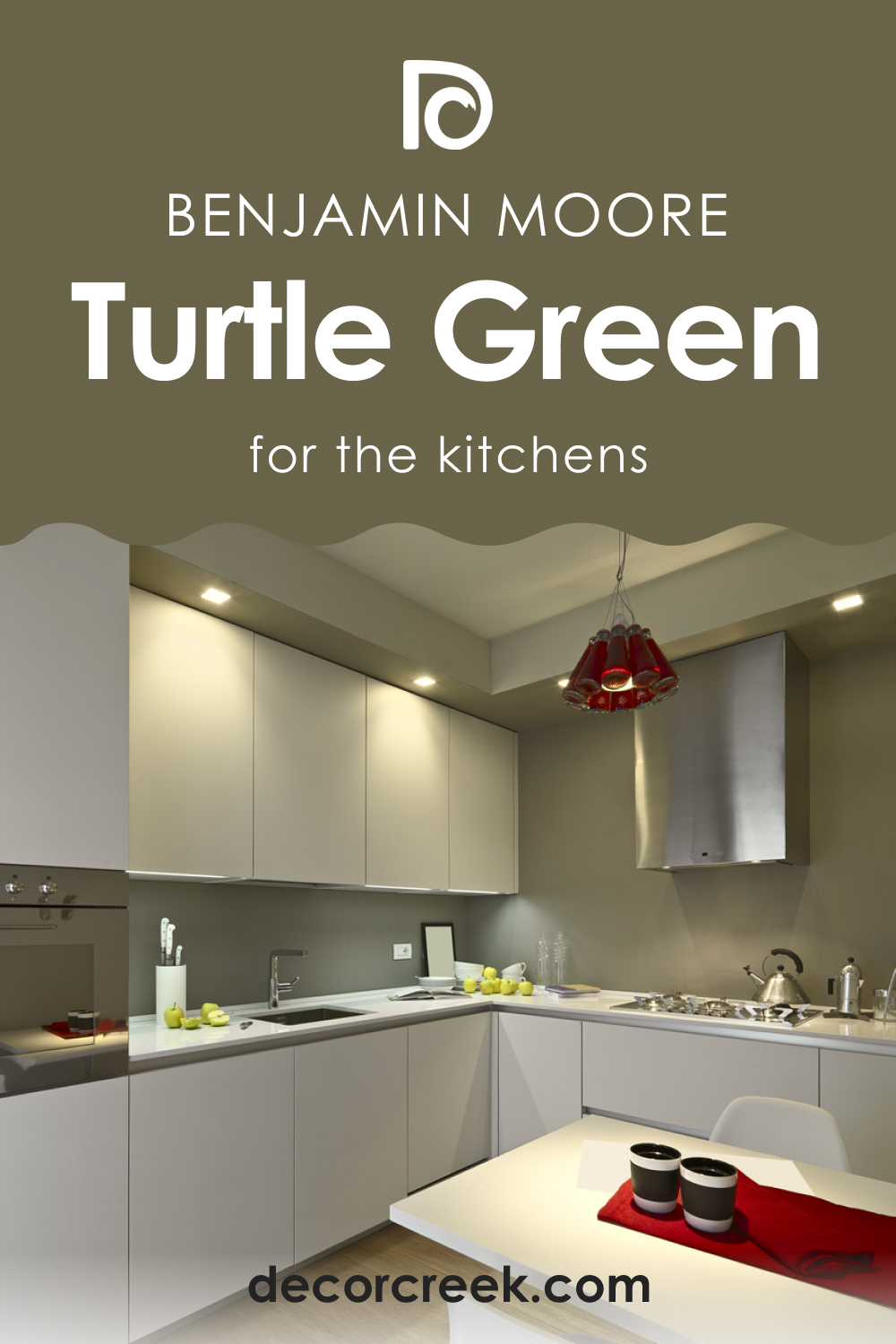 Turtle Green 2142-20 in the Kitchen