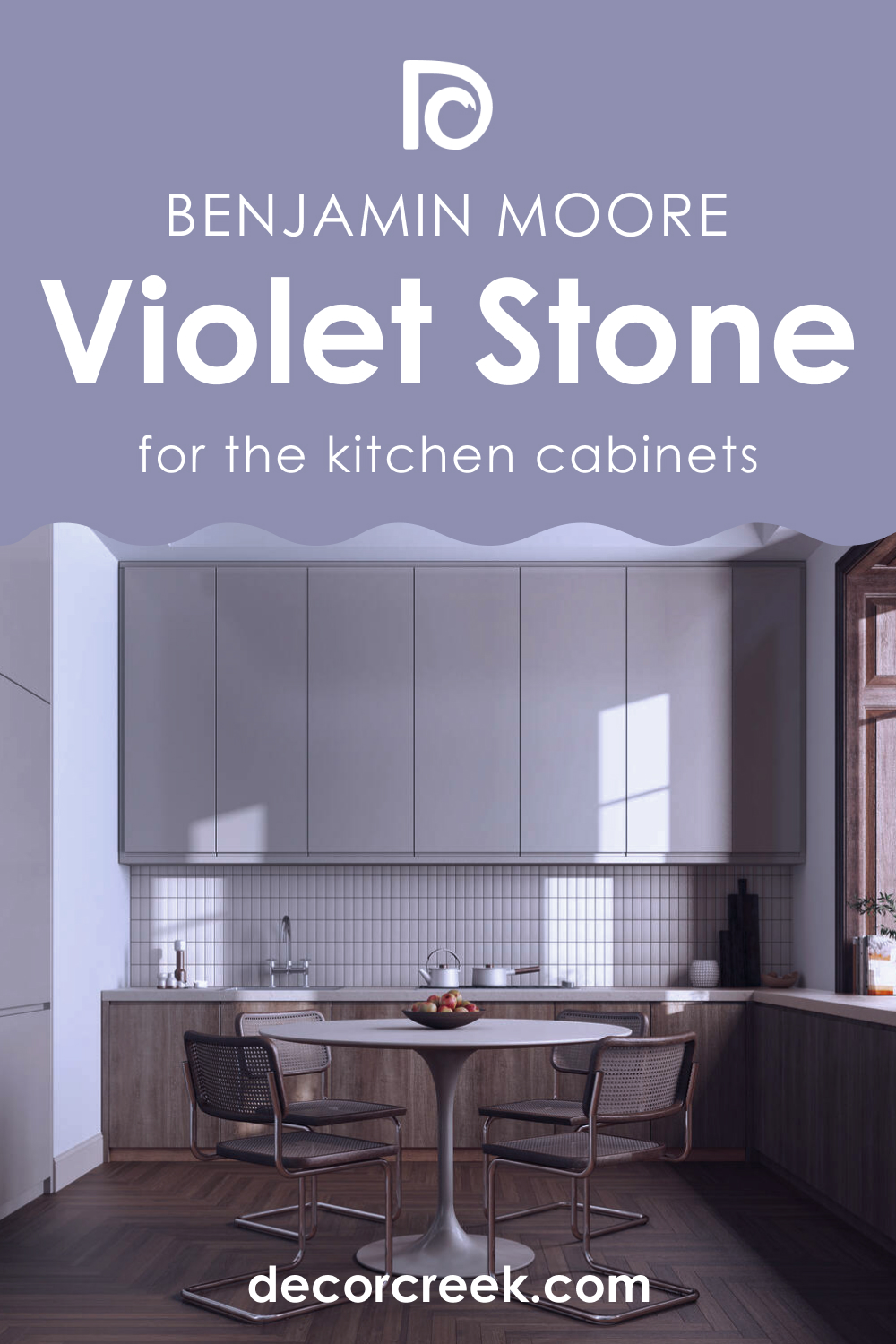 Violet Stone 2069-40 on Kitchen Cabinets