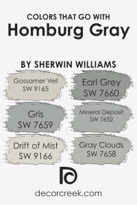 Homburg Gray SW 7622 Paint Color by Sherwin Williams - DecorCreek