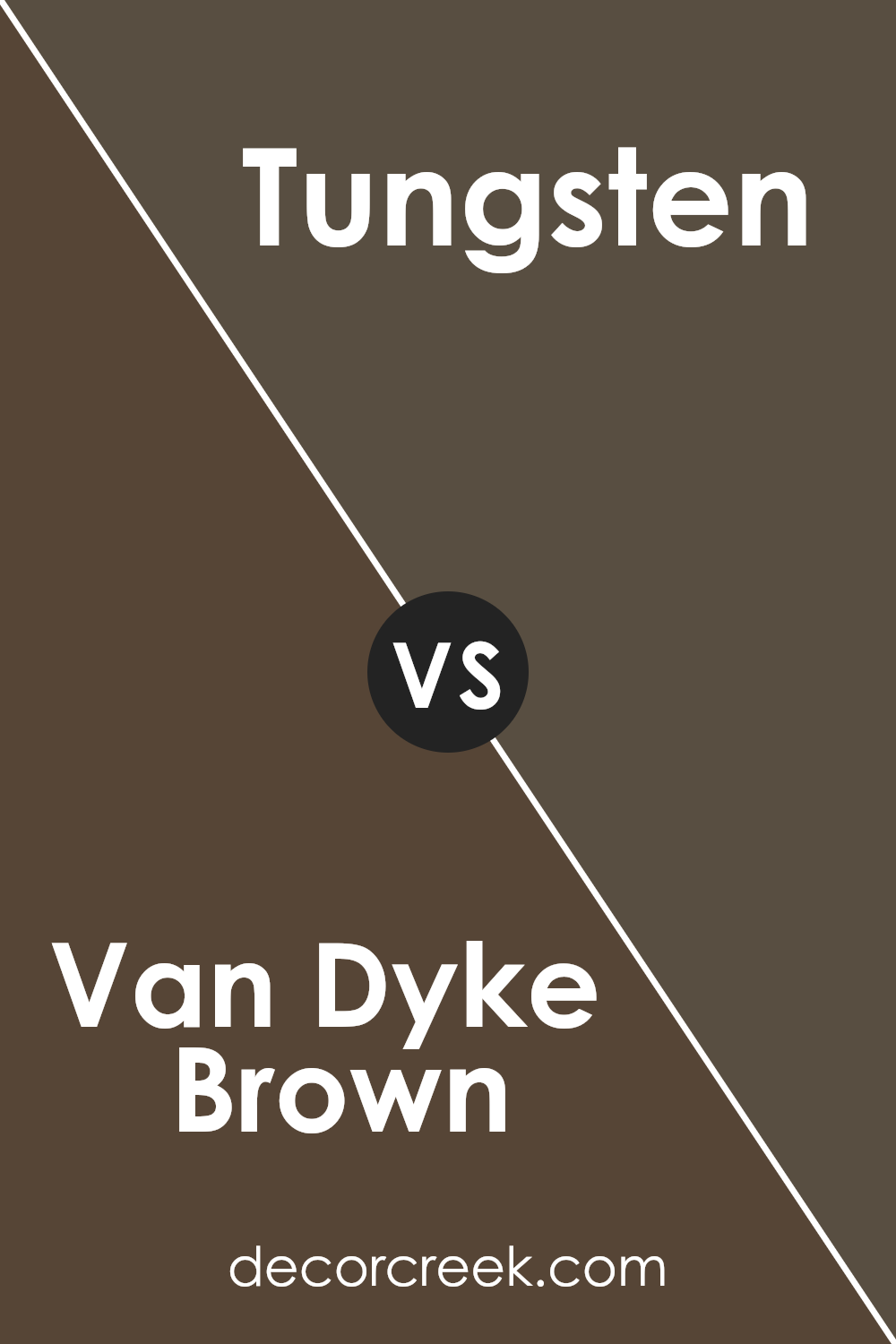 van_dyke_brown_sw_7041_vs_tungsten_sw_9515