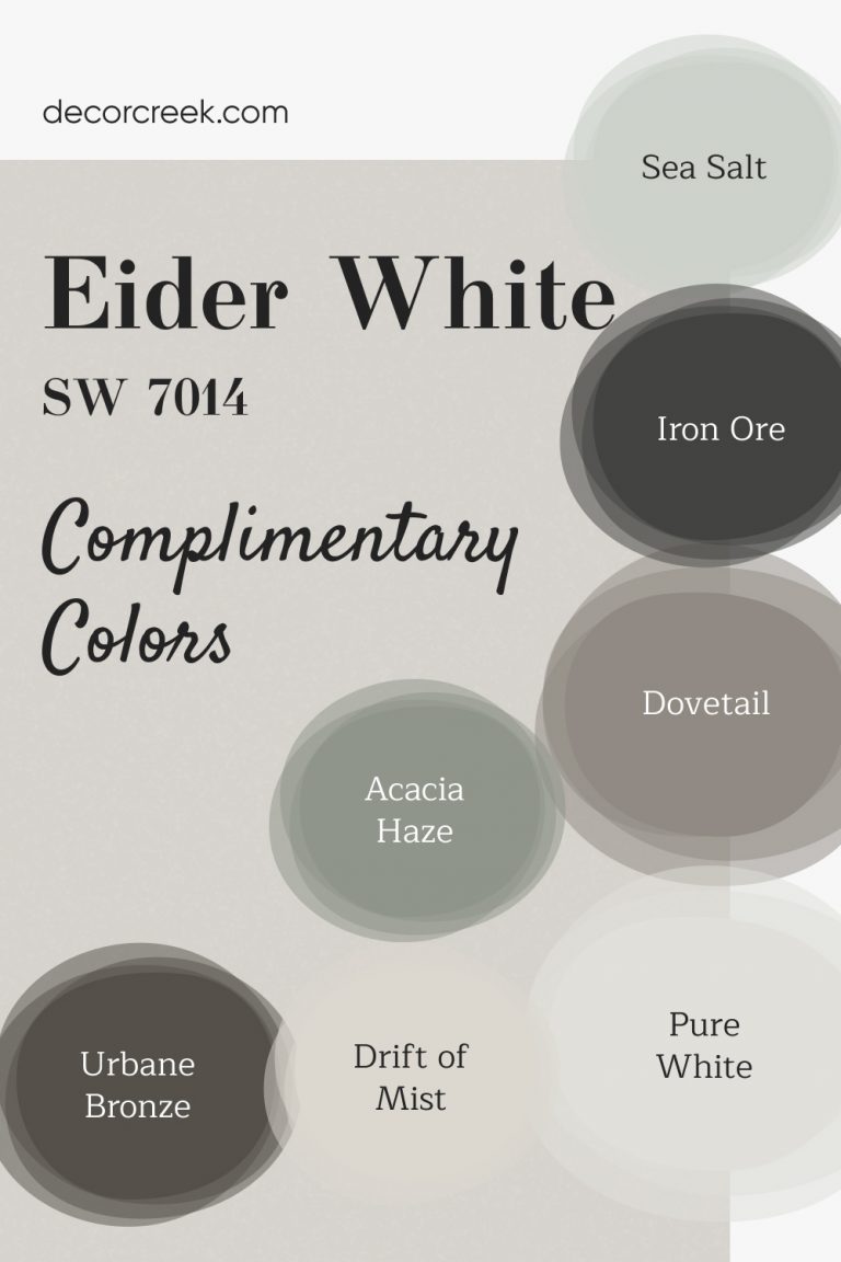 Eider White SW 7014 Paint Color by Sherwin Williams - DecorCreek