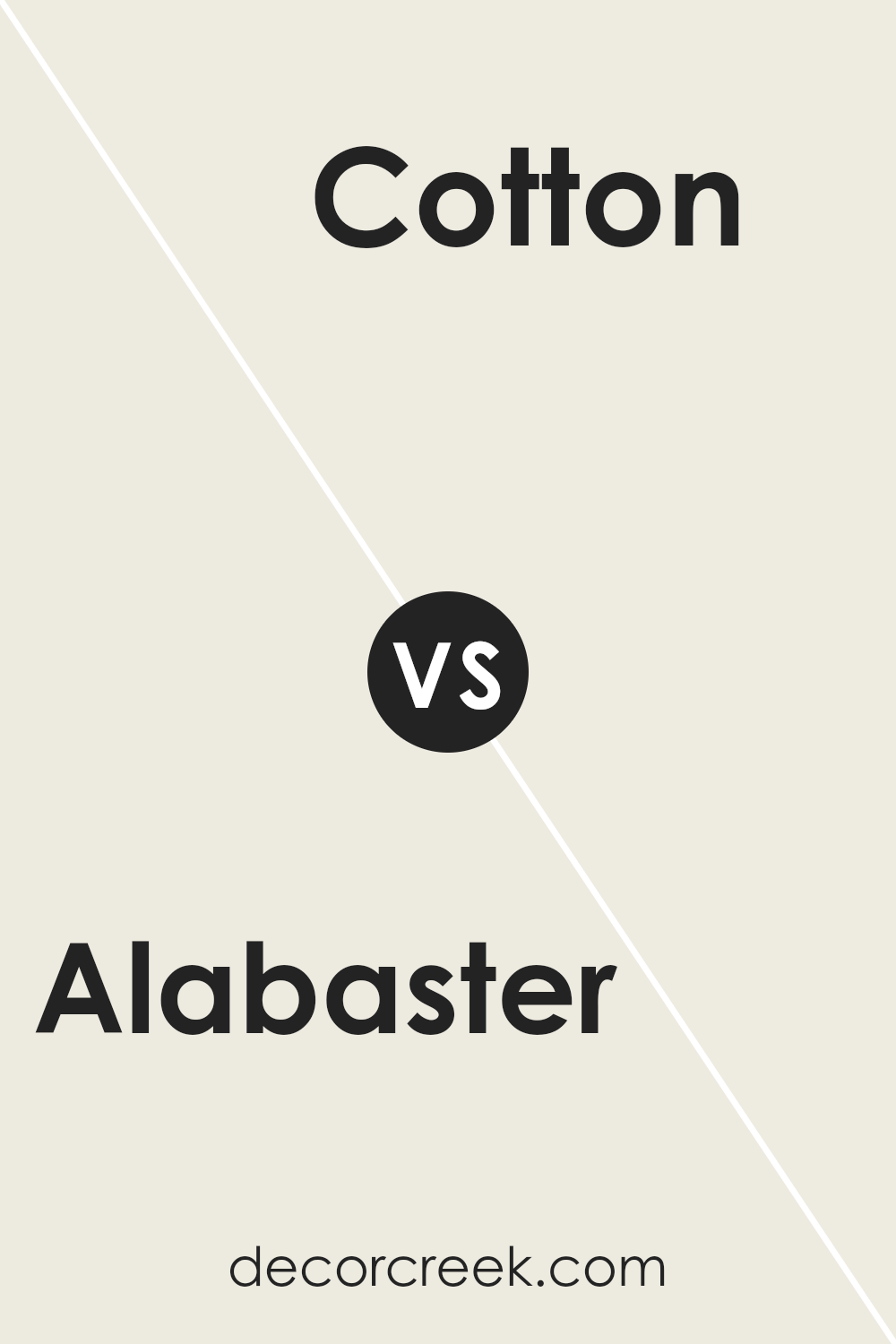 alabaster_sw_7008_vs_cotton_sw_9581