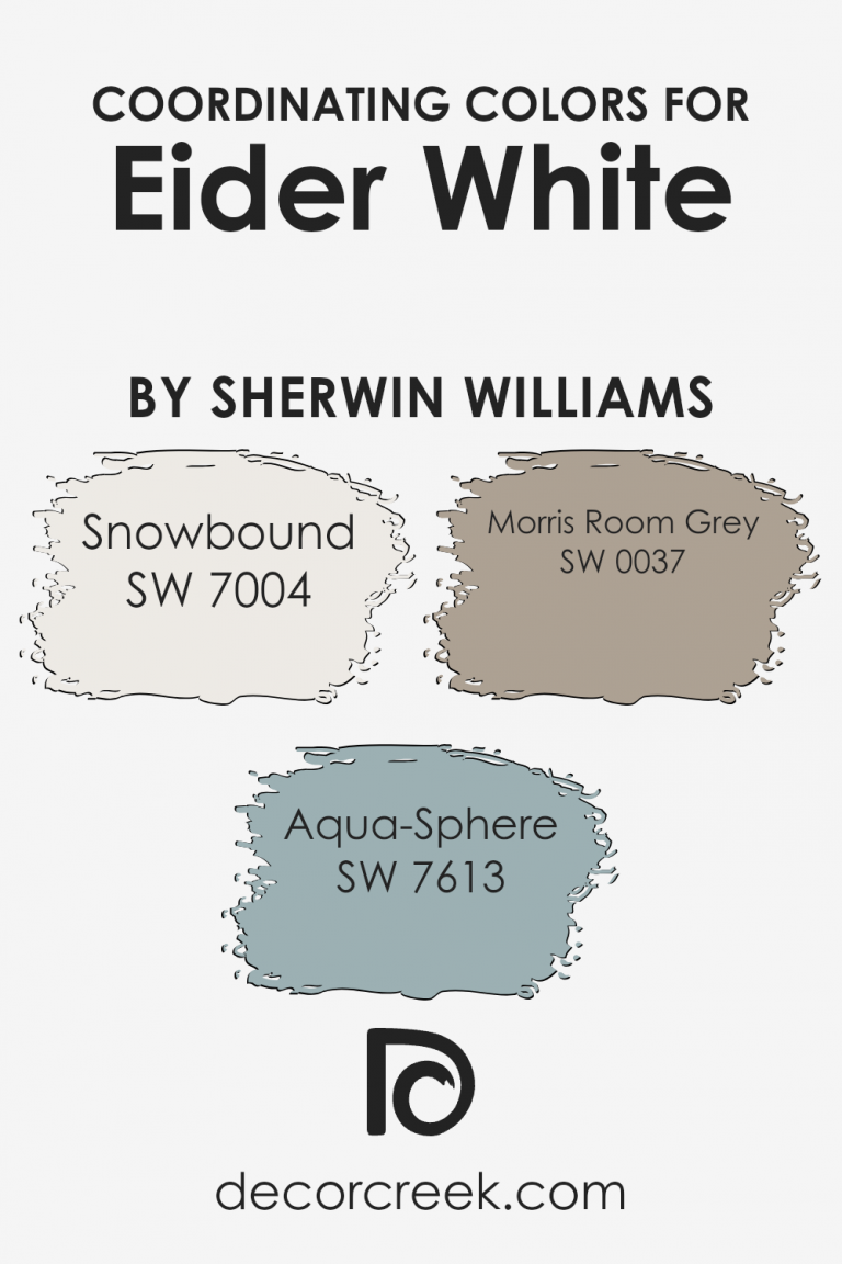 Eider White SW 7014 Paint Color by Sherwin Williams - DecorCreek