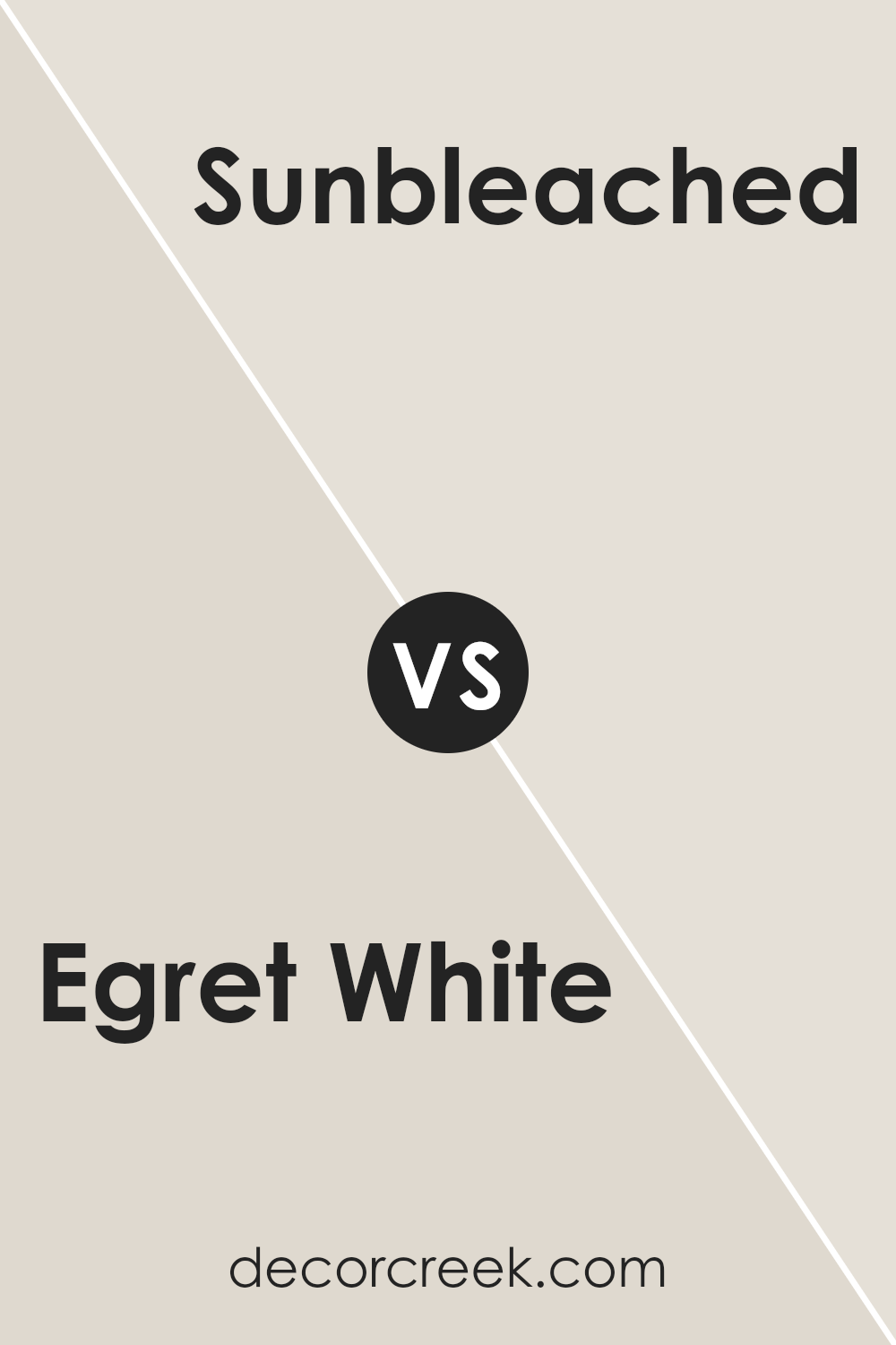 egret_white_sw_7570_vs_sunbleached_sw_9585