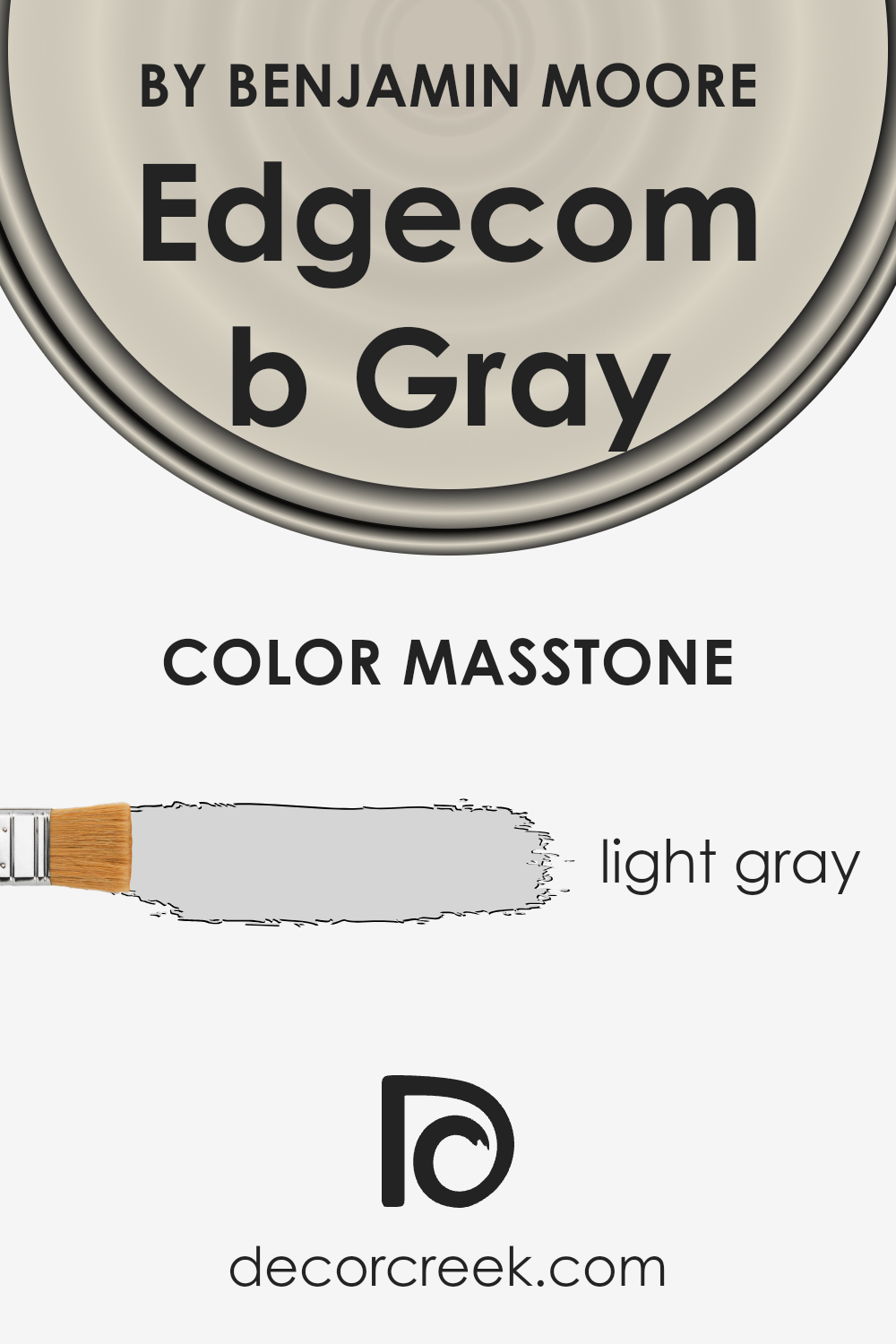what_is_the_masstone_of_edgecomb_gray_hc_173
