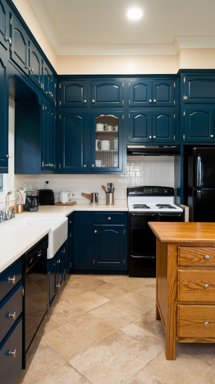 Hale Navy Cabinets for a Stunning Kitchen Look