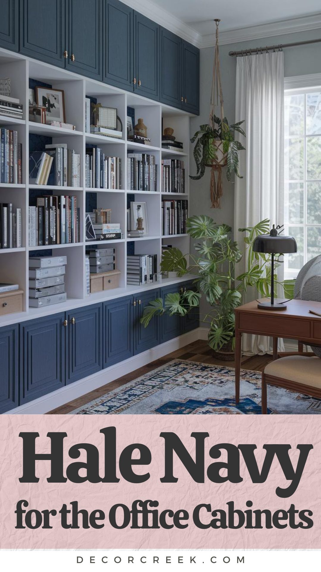 Hale Navy for Office Cabinets Your Bold and Productive Style