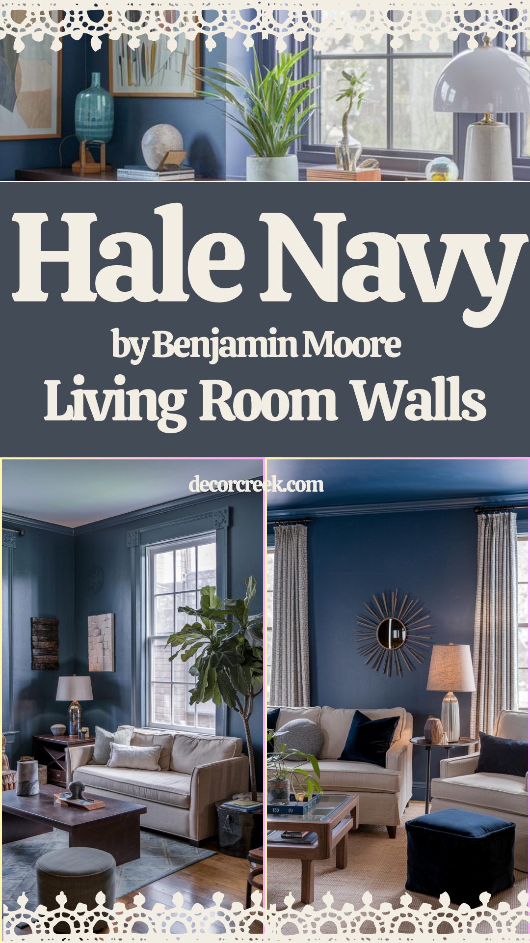 Hale Navy for a Cozy and Stylish Living Room