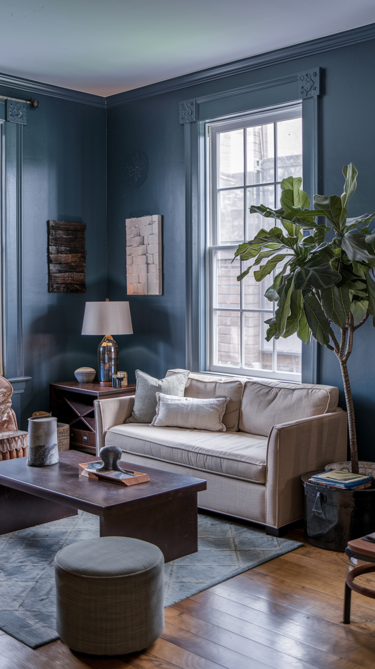 Hale Navy for a Cozy and Stylish Living Room3